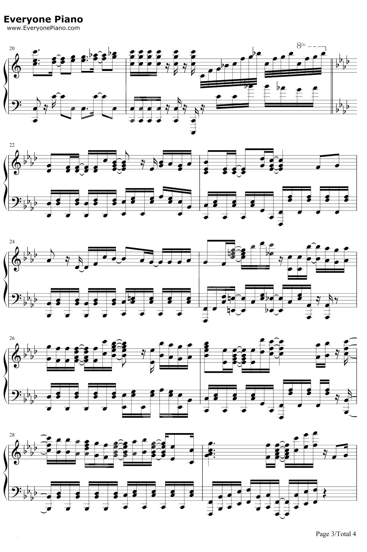 DeCIDE钢琴谱-SUMMONERS 2+3