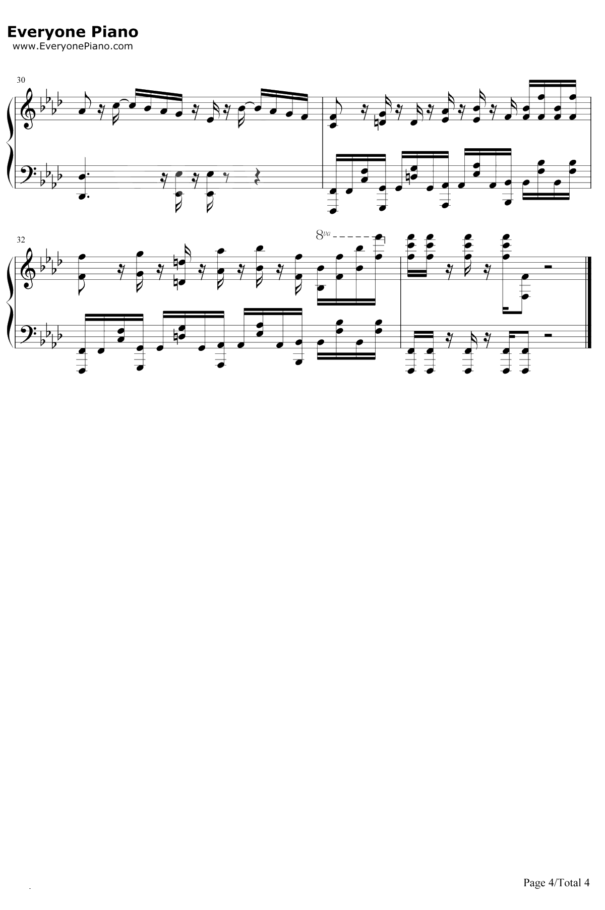 DeCIDE钢琴谱-SUMMONERS 2+4
