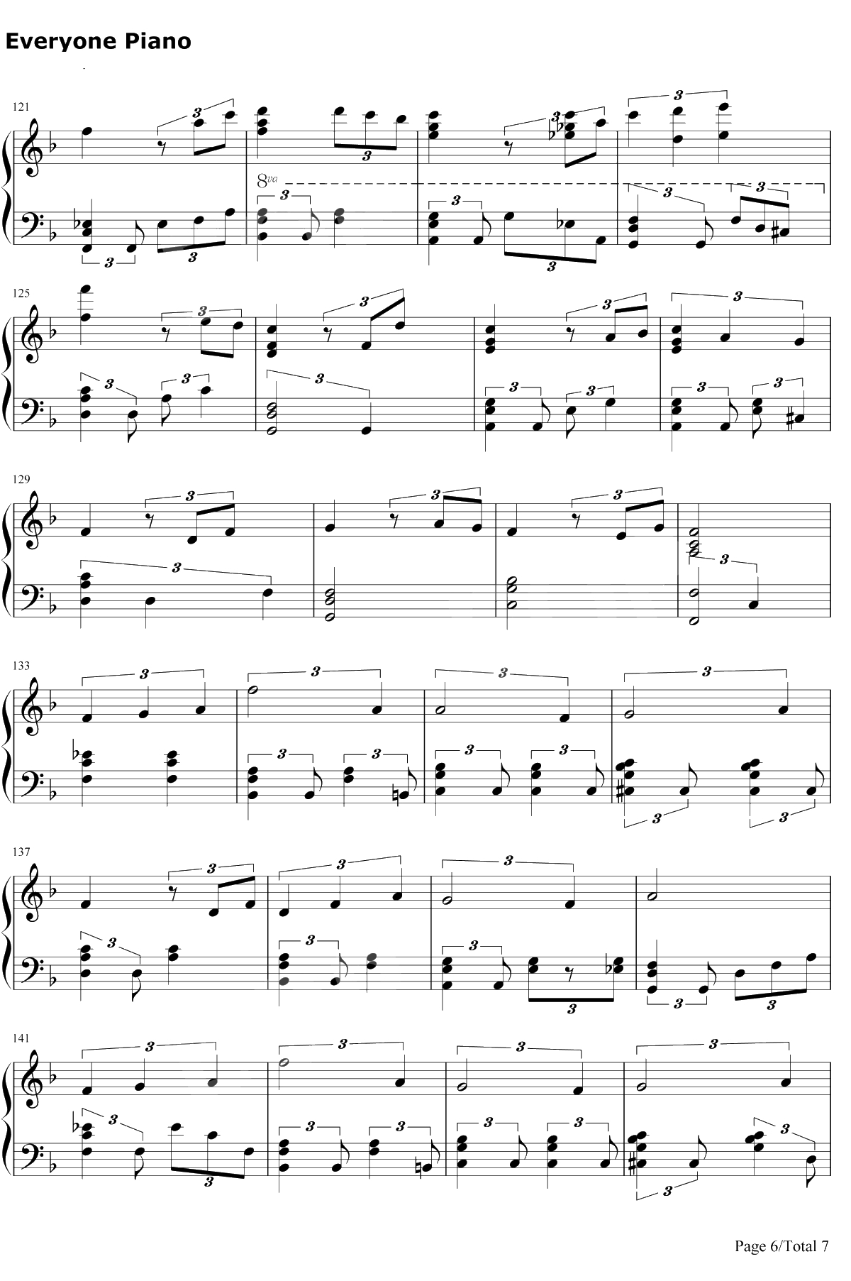 地球をあげる钢琴谱-LUM / iはるまきごはん6