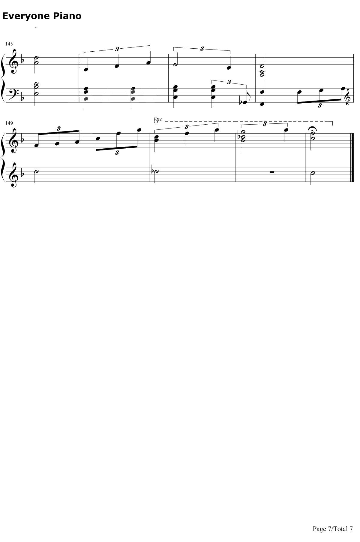 地球をあげる钢琴谱-LUM / iはるまきごはん7