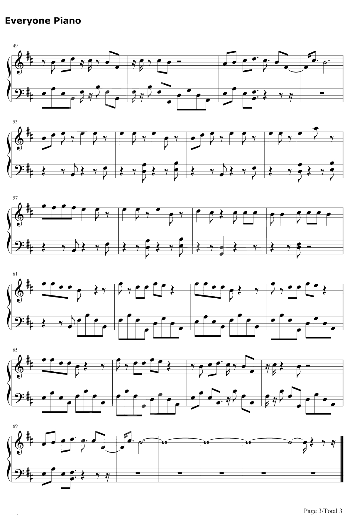 Mutual钢琴谱-Shawn Mendes3