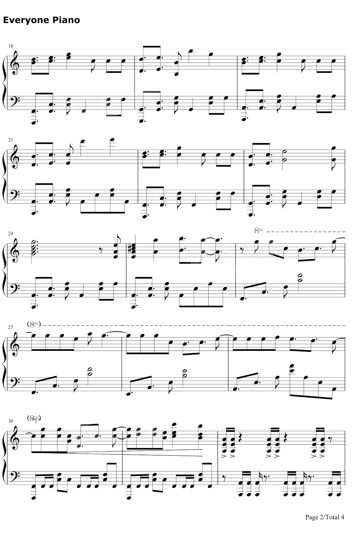 流星钢琴谱-蓝井艾露2