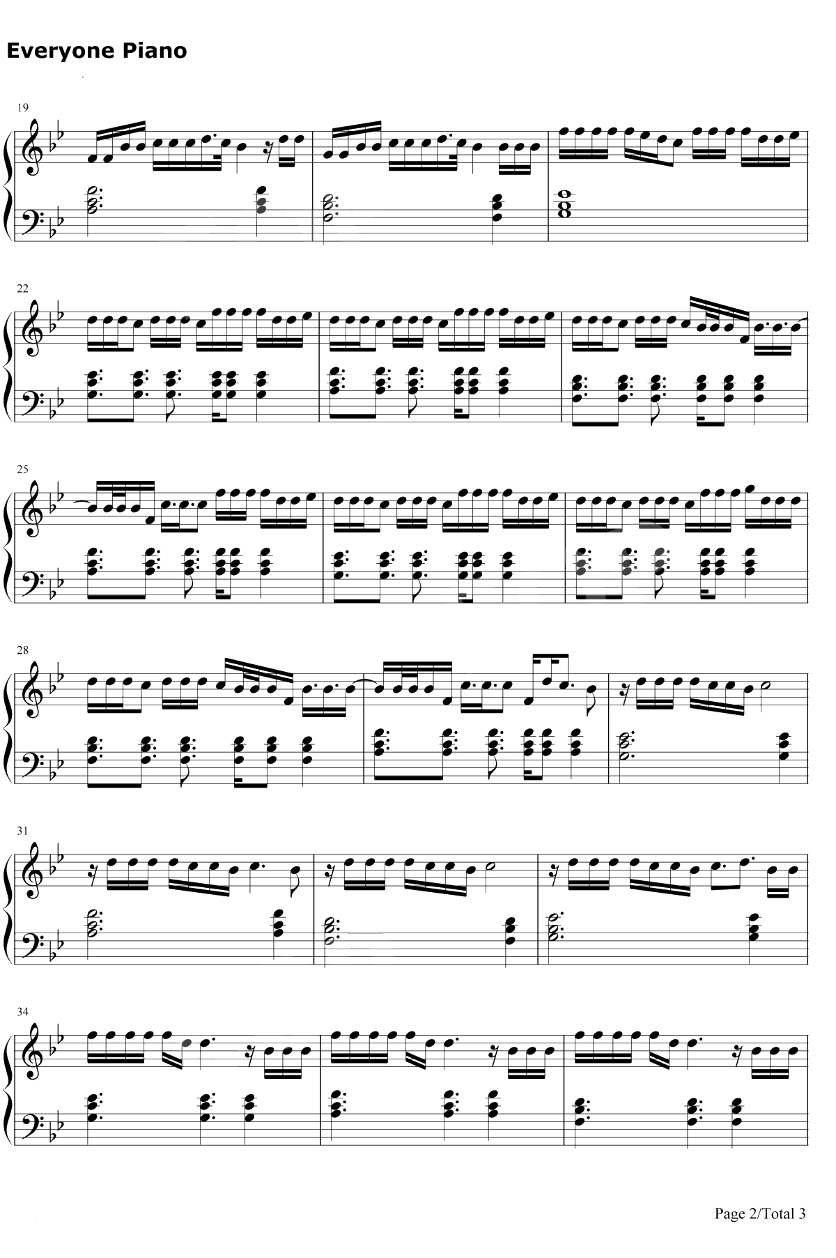 Better Now钢琴谱-Post Malone2