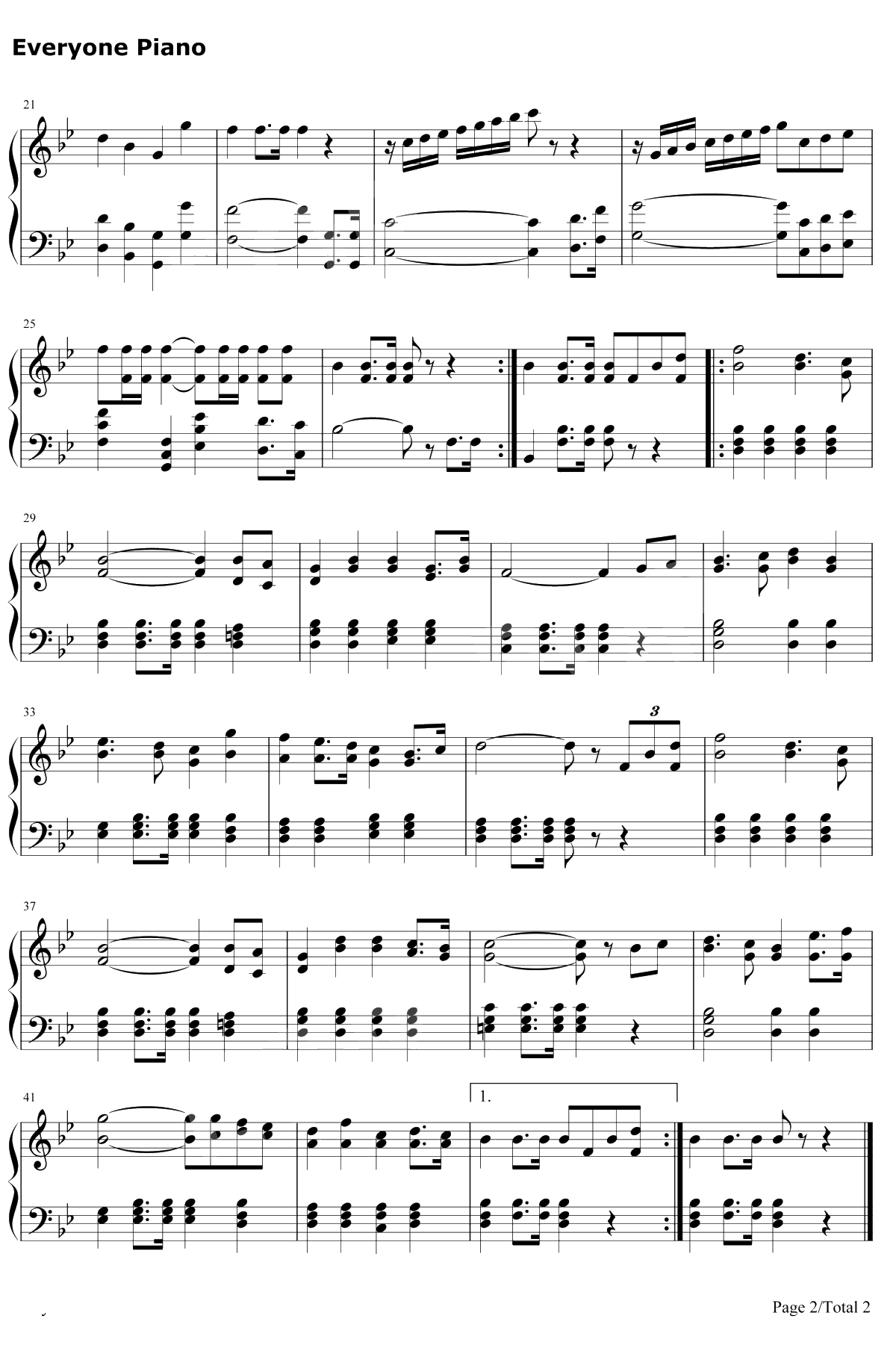 检阅进行曲 钢琴谱-郑路2