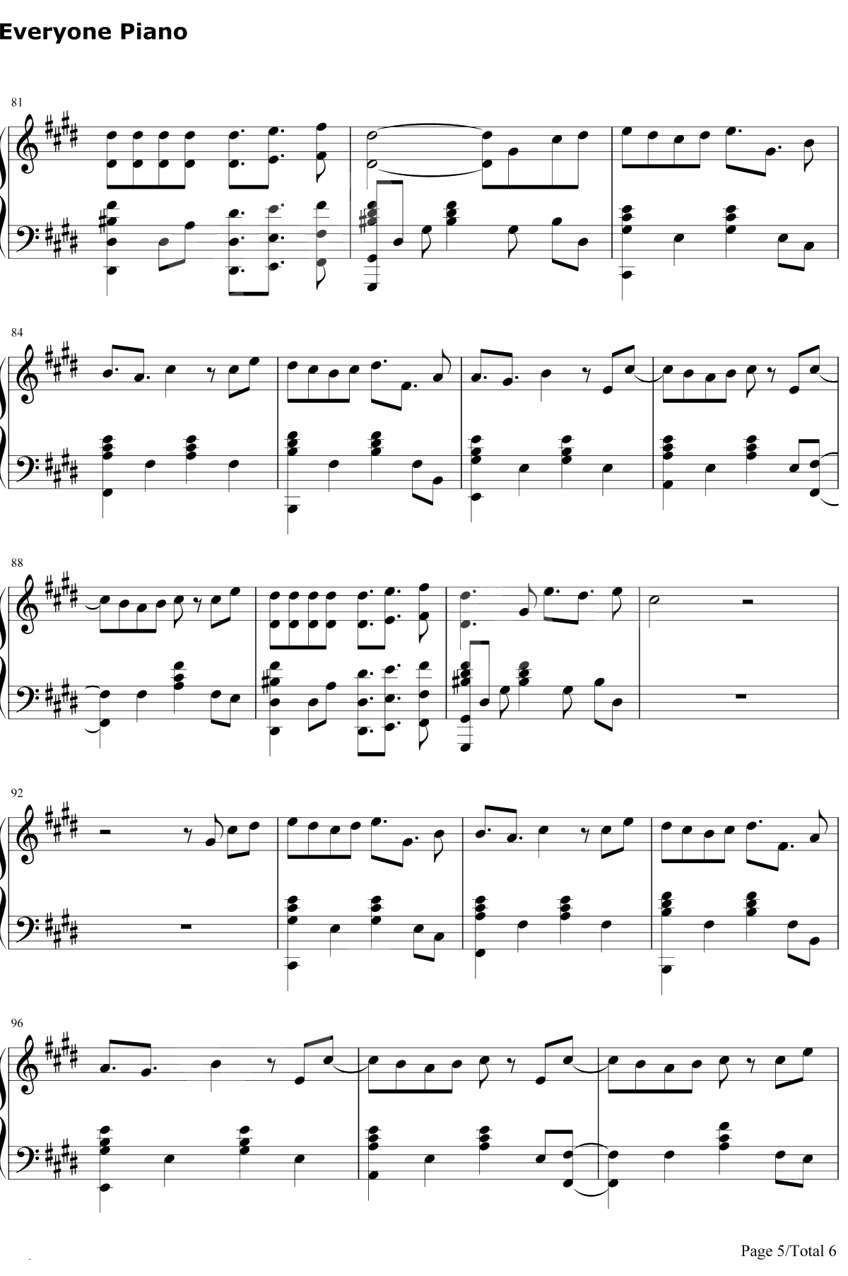 风度 钢琴谱-汪苏泷5