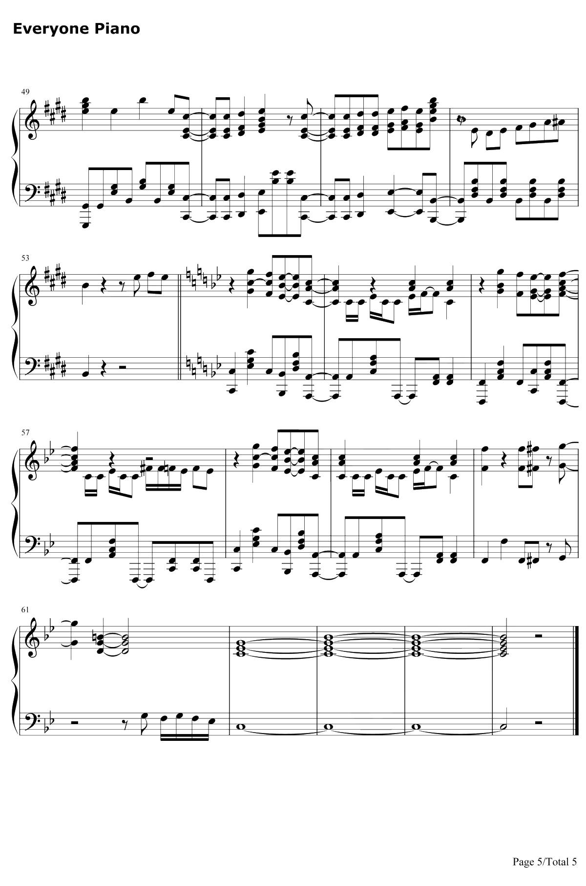 FANTASTIC LOVERS钢琴谱-IronFrill-佐贺偶像是传奇OST5