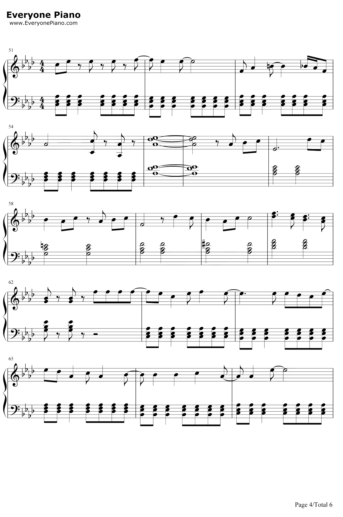 Hooked on aFeeling钢琴谱-BlueSwede-银河护卫队OST4