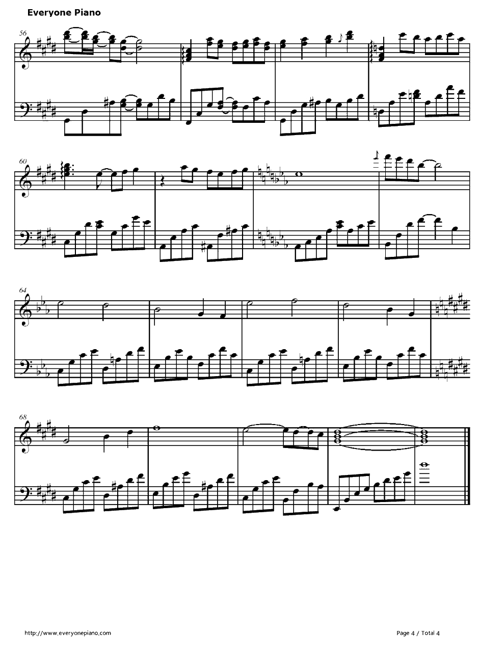 The Fox and the Grapes钢琴谱-OdiakeS-KanonOST4