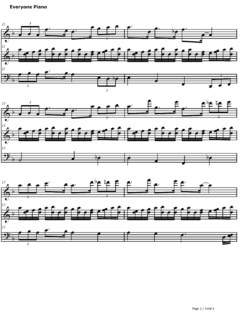 Unhallowed钢琴谱-梶浦由记-柯赛特的肖像OST2