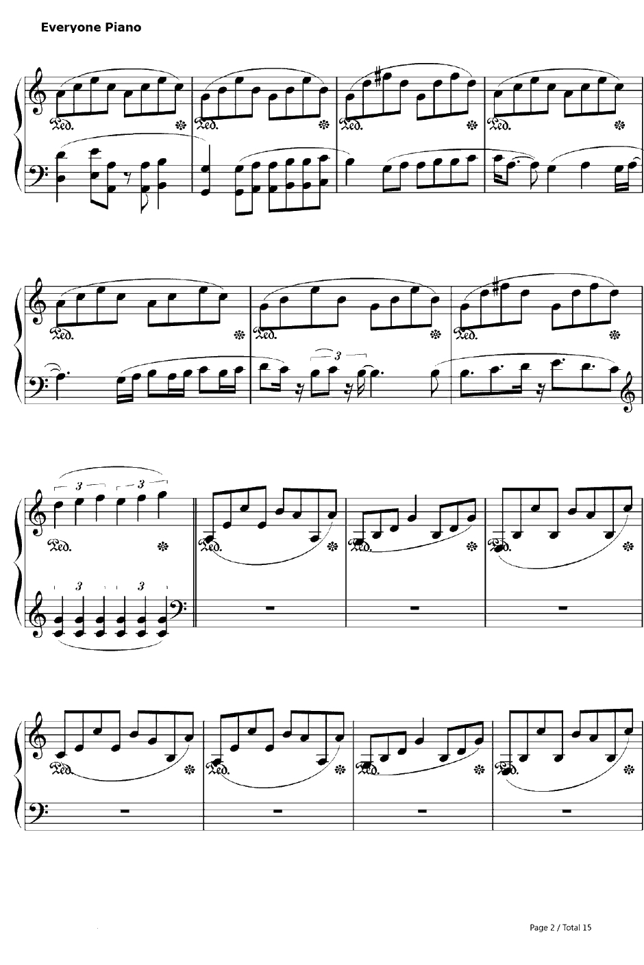 The Day That Never Comes钢琴谱-Metallica2