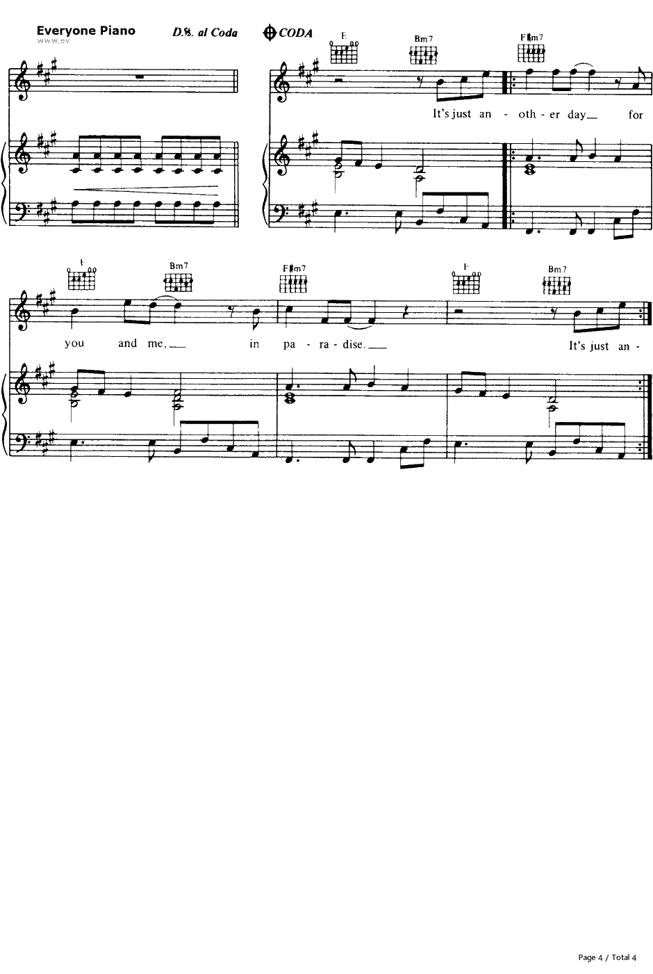 Another Day in Paradise钢琴谱-PhilCollins4