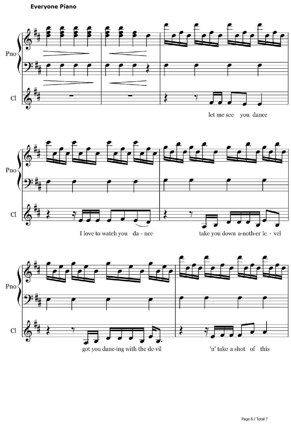 Wicked Games钢琴谱-TheWeeknd　-伴奏6