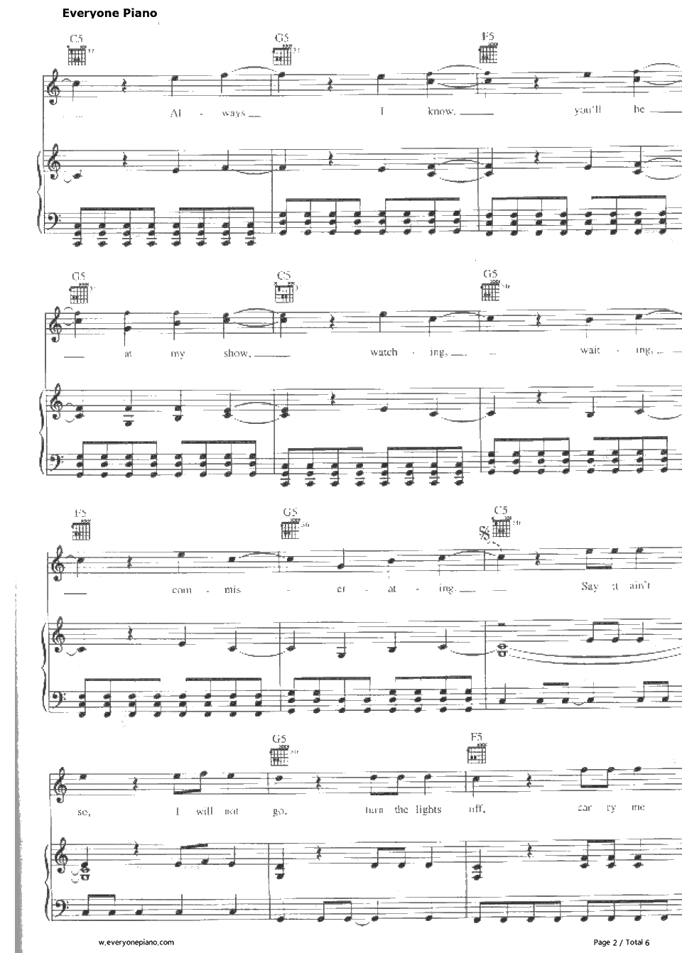 All the Small Things钢琴谱-Blink-1822