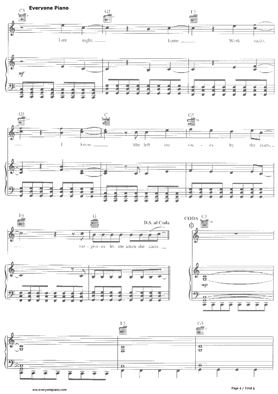 All the Small Things钢琴谱-Blink-1824