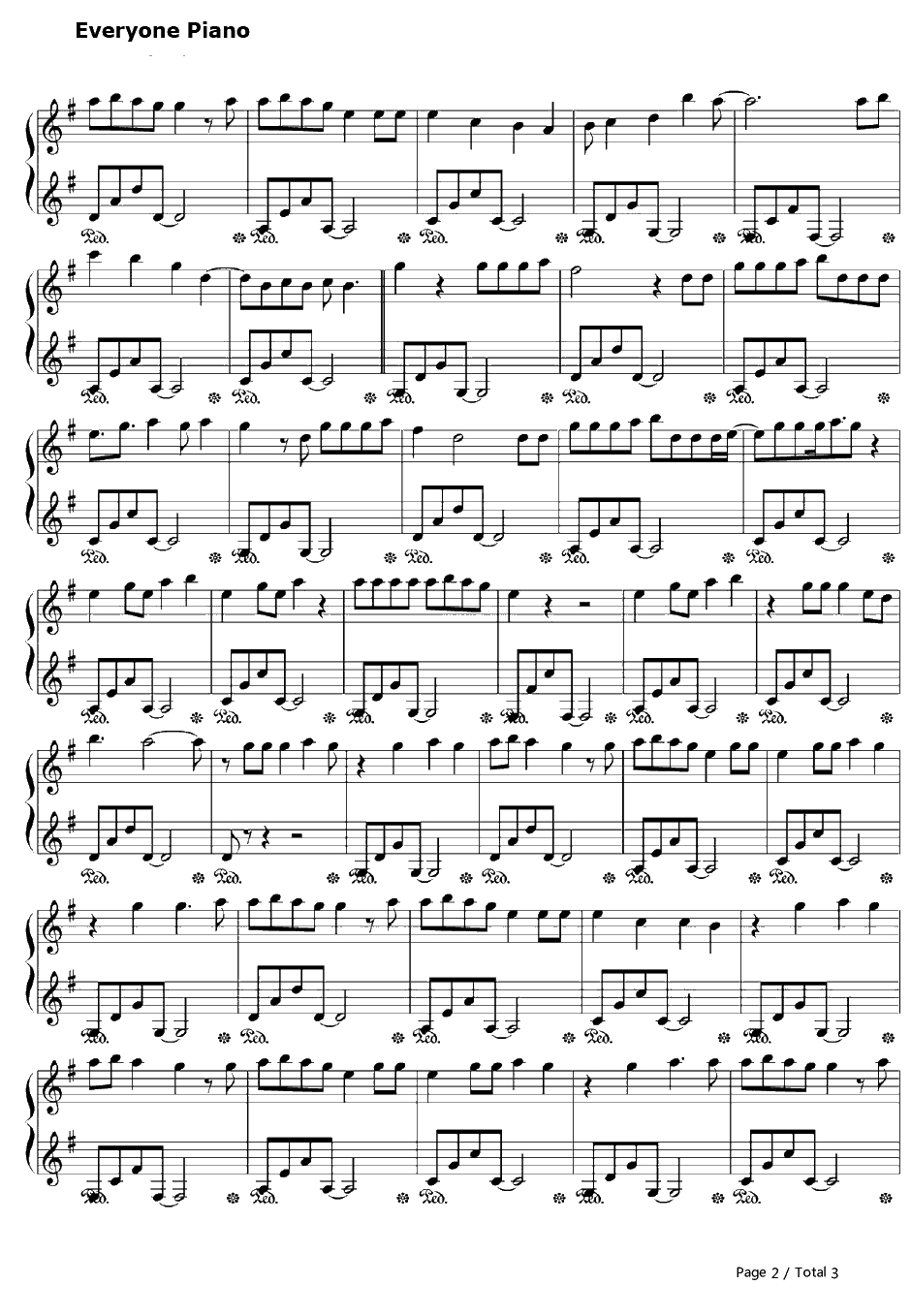 Speak Now钢琴谱-TaylorSwift　泰勒·斯威夫特　2