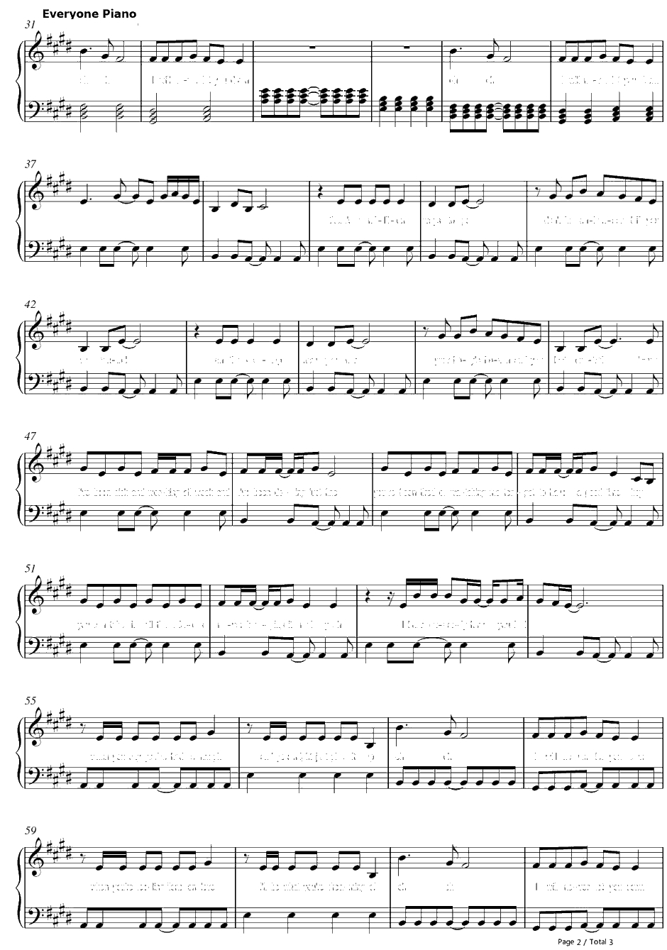 I Will Never Let You Down钢琴谱-RitaOra2