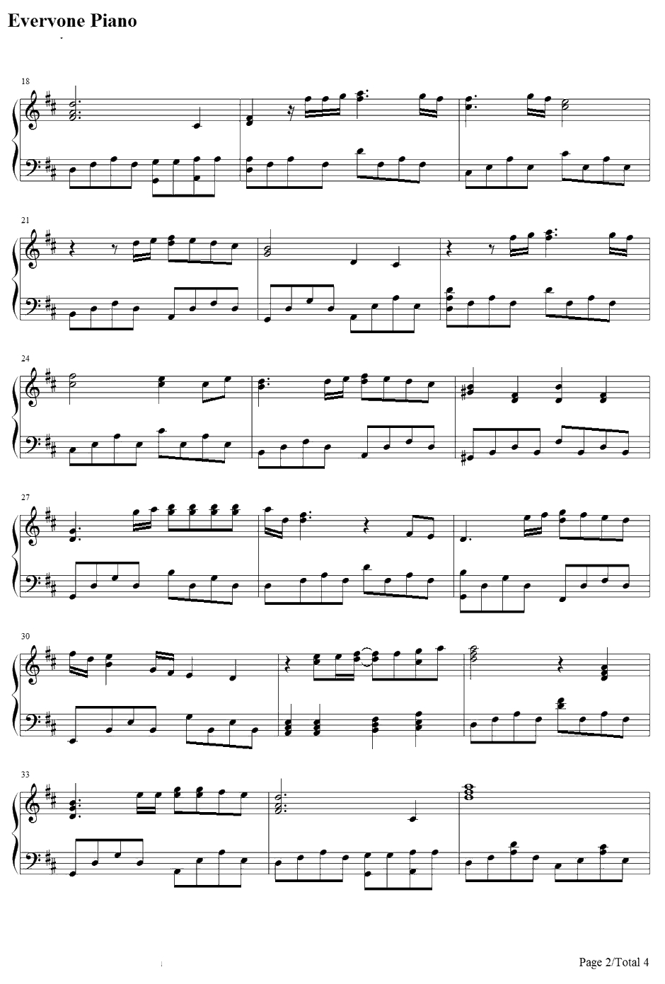 Alway son My Mind钢琴谱-ElvisPresley2