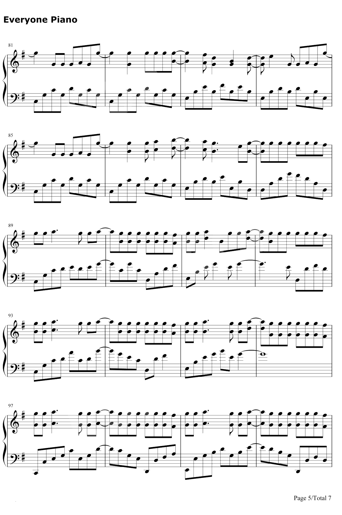 Pick Me钢琴谱-CJ E&M5