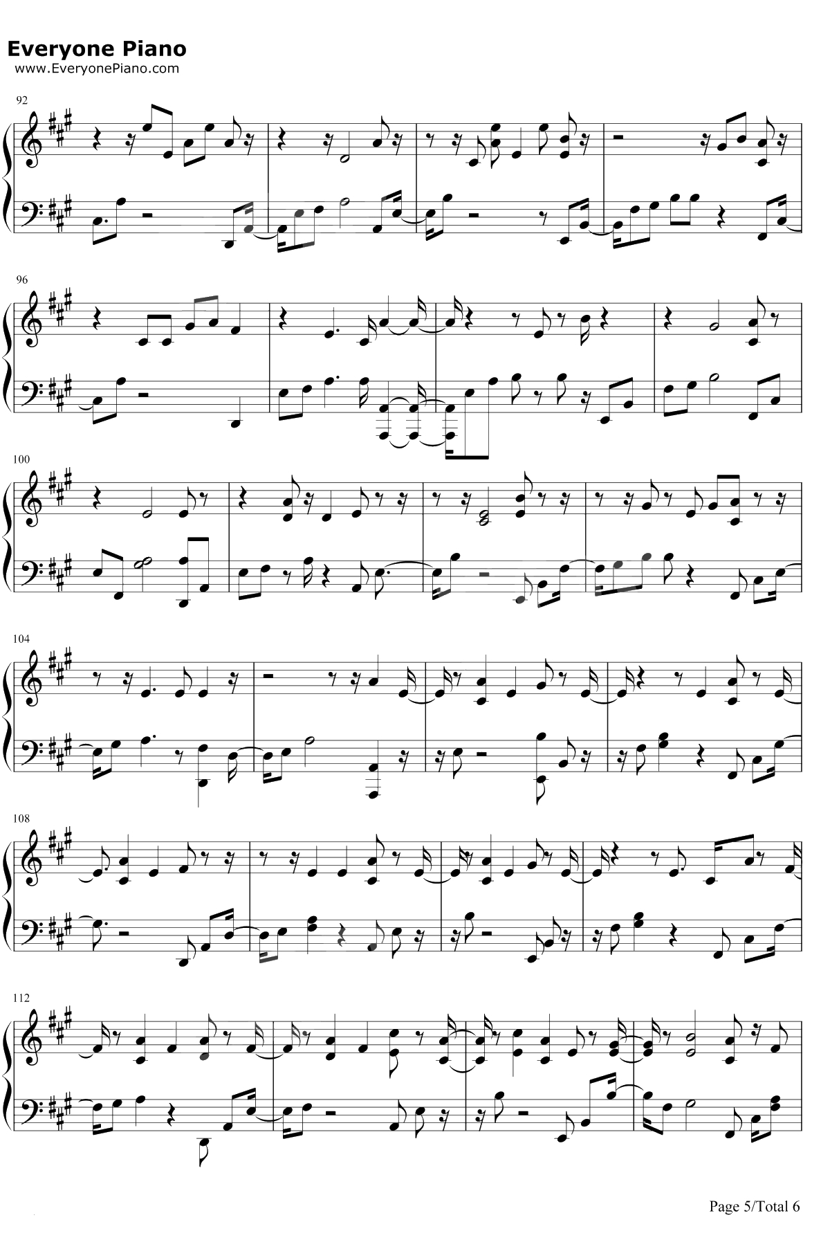 Girls Like You钢琴谱-Maroon55