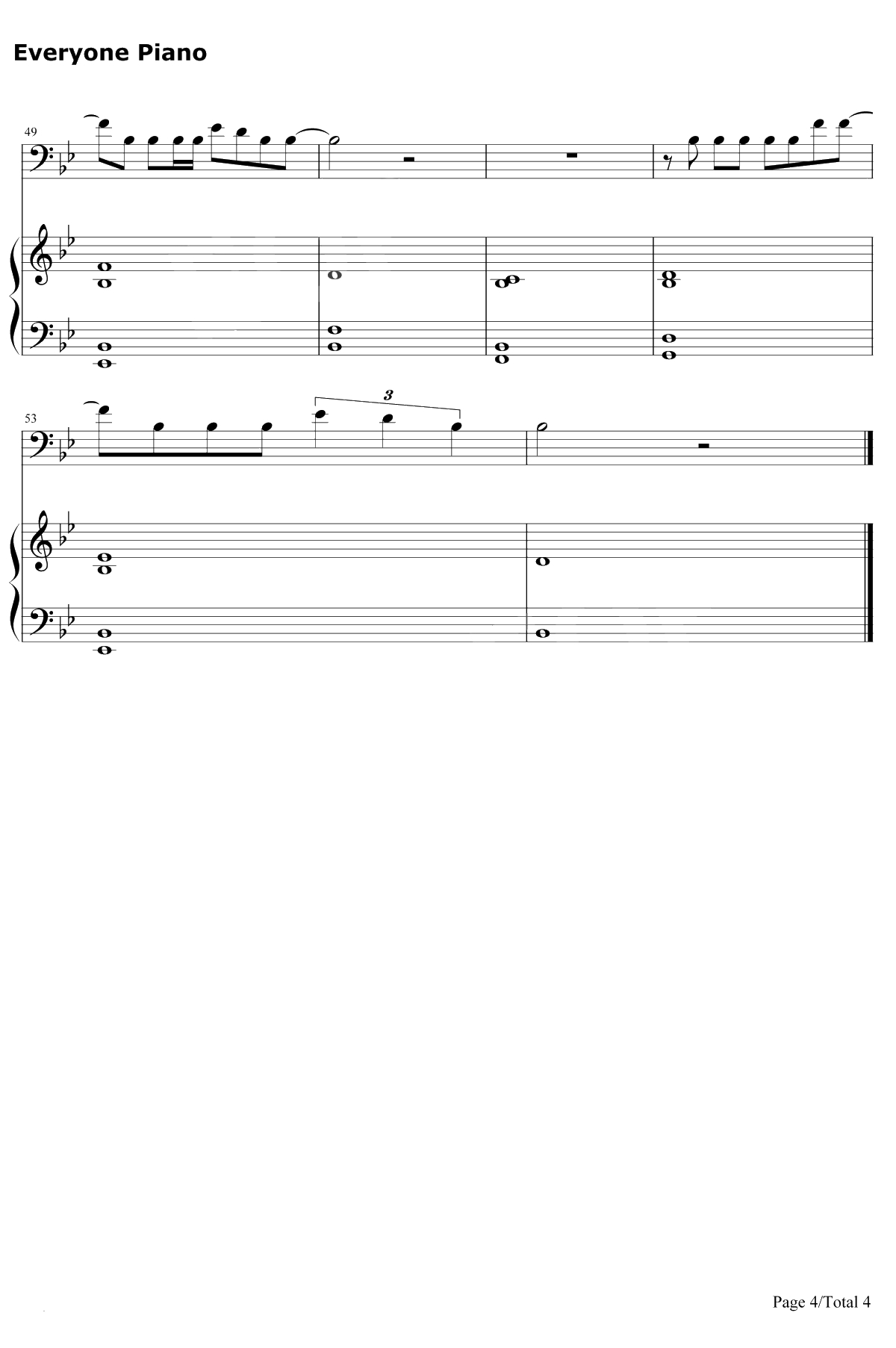 When We're Old钢琴谱-Ieva Zasimauskaitè4