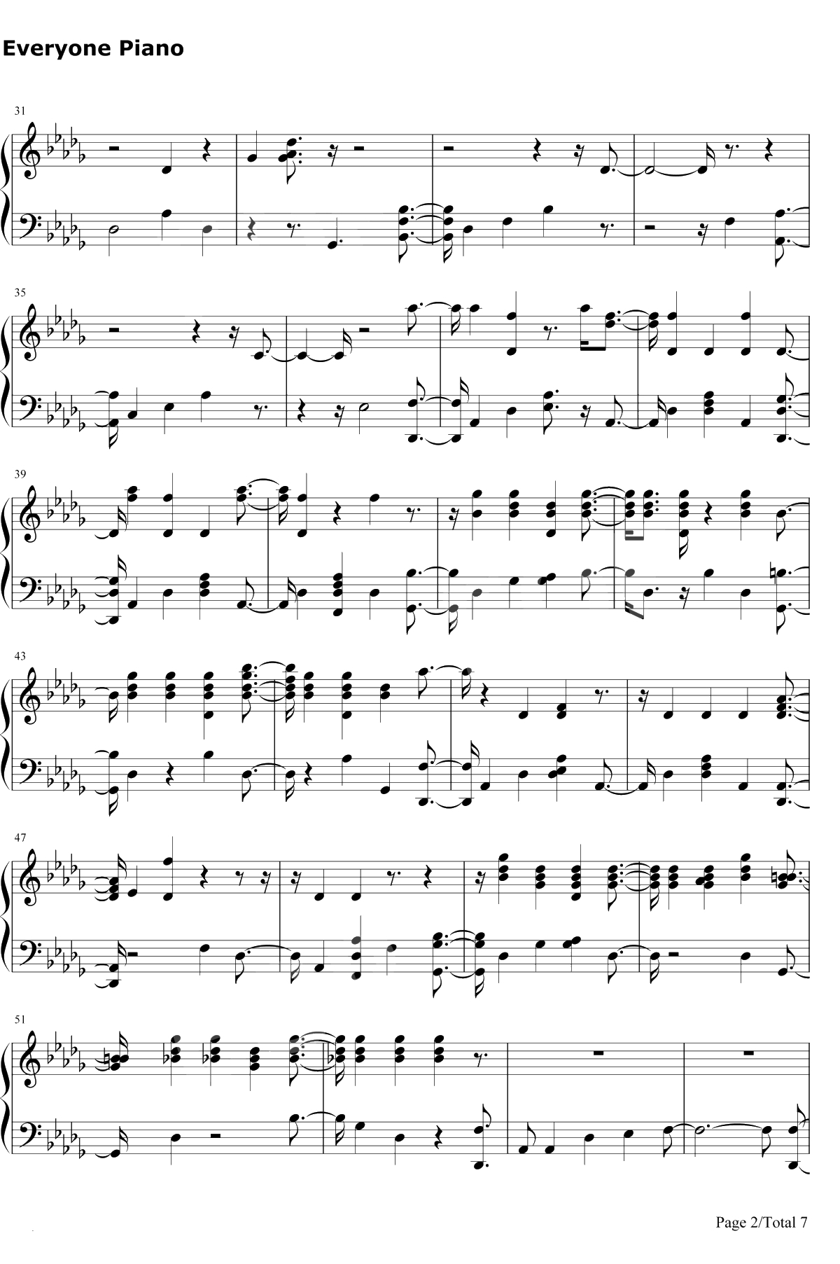 We Are钢琴谱-Noah Cyrus / MO2