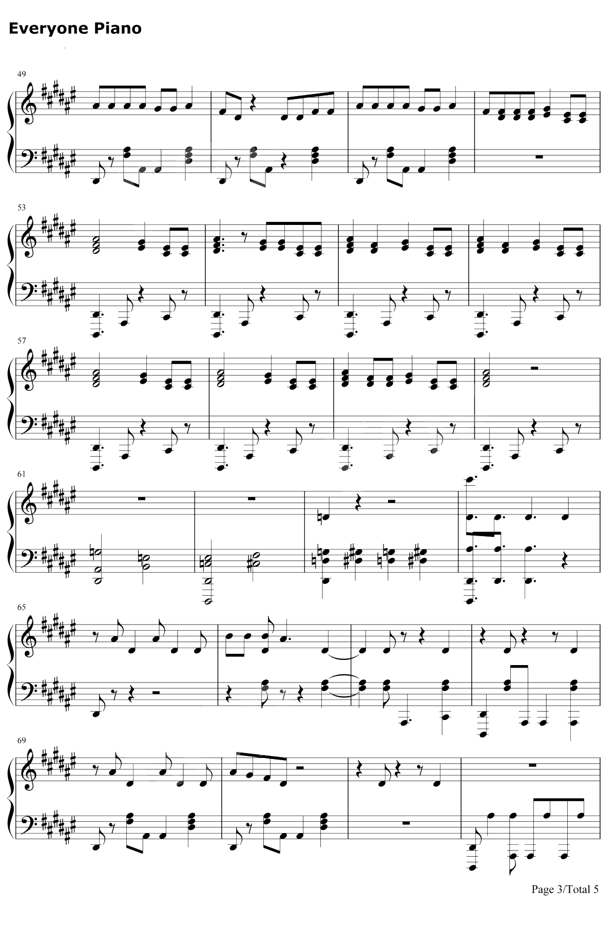 Sangria Wine钢琴谱-Pharrell Williams / Camila Cabello3