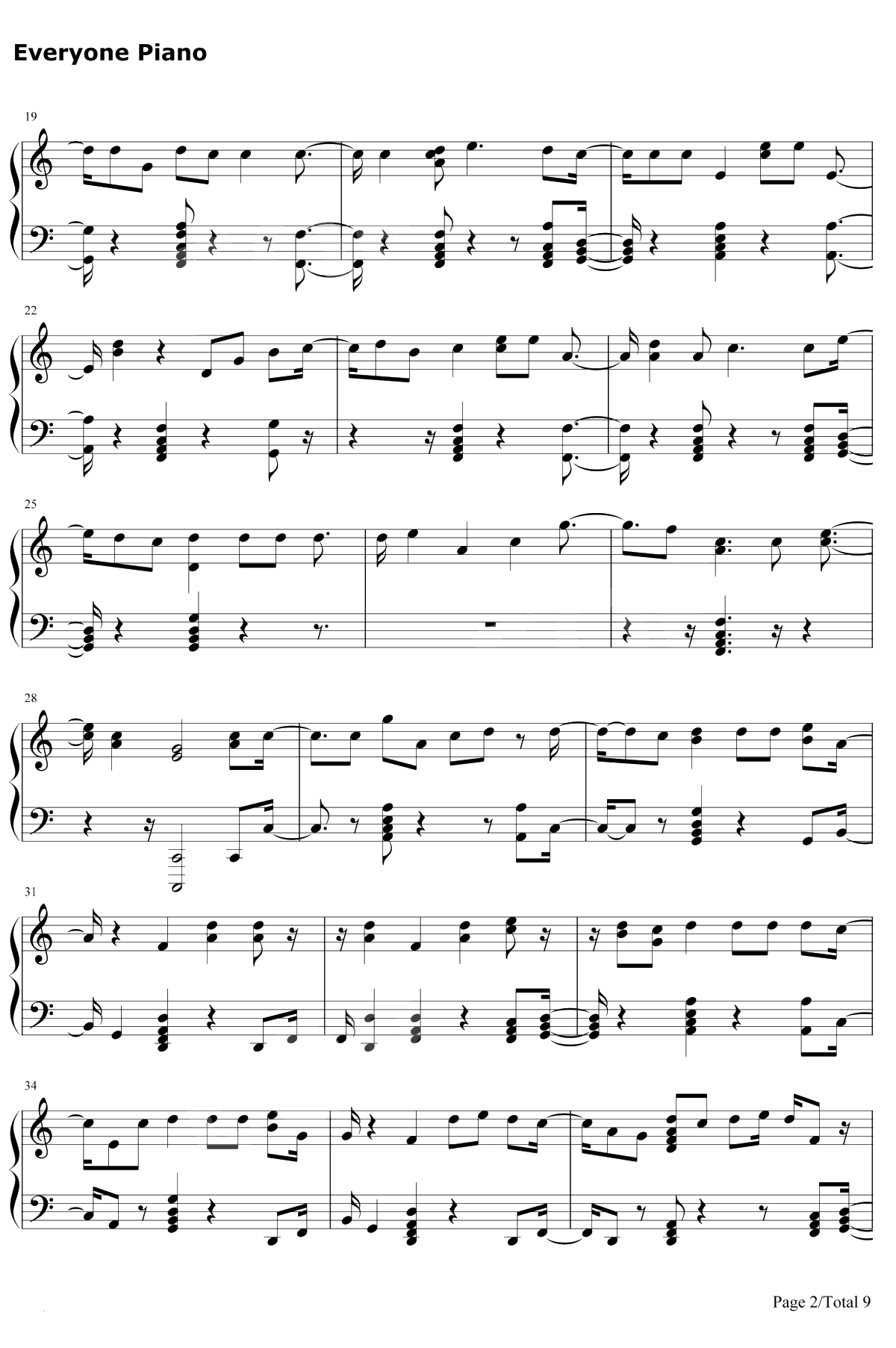 Bishops Knife Trick钢琴谱-Fall Out Boy2