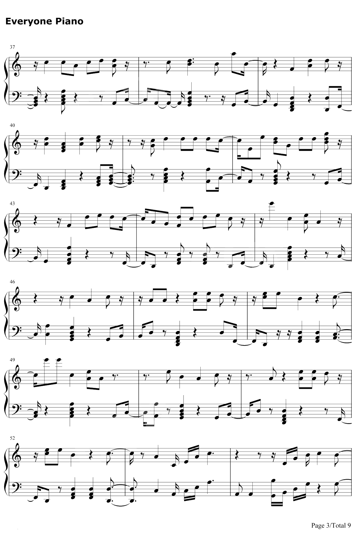 Bishops Knife Trick钢琴谱-Fall Out Boy3