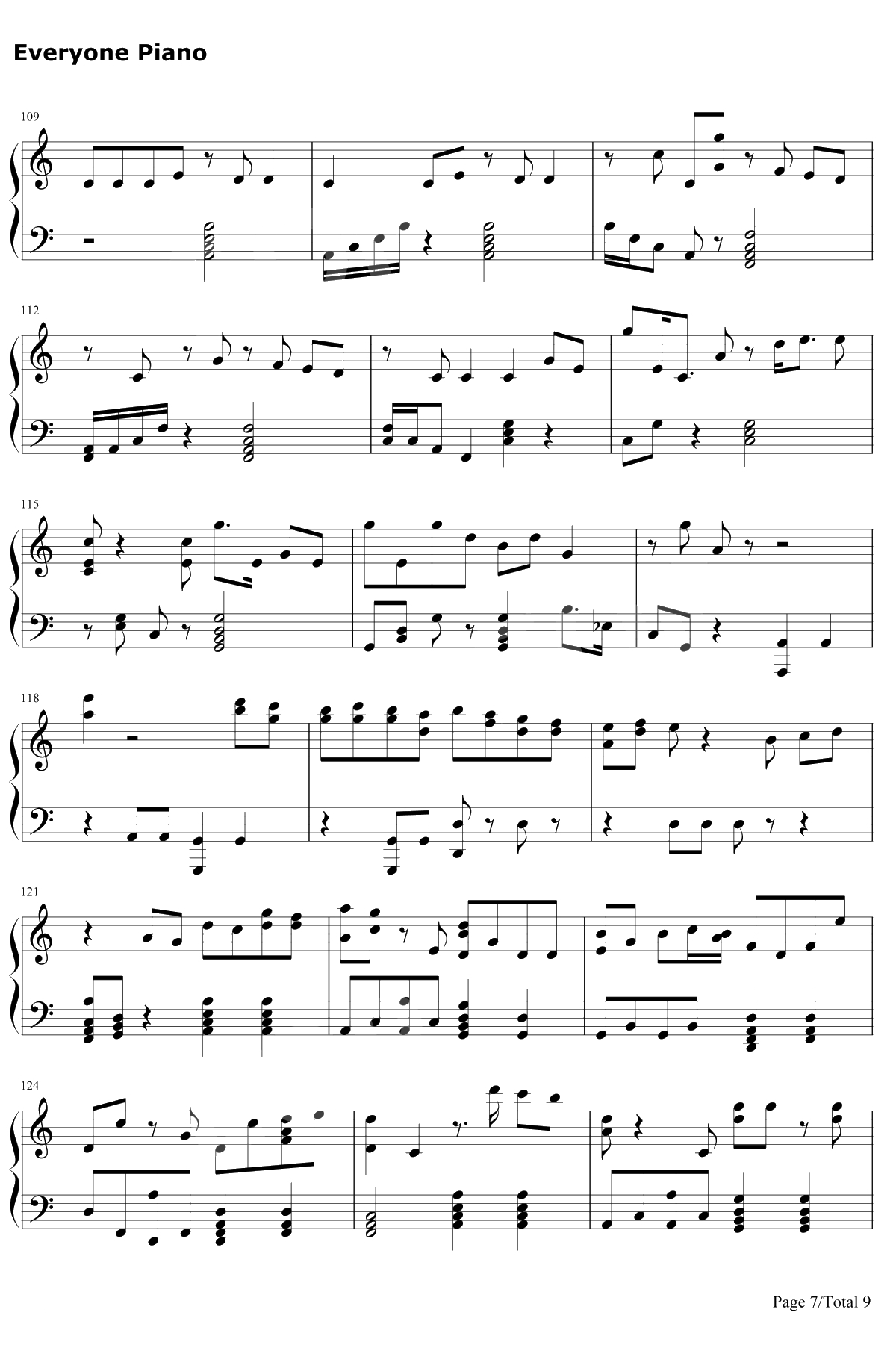 Bishops Knife Trick钢琴谱-Fall Out Boy7