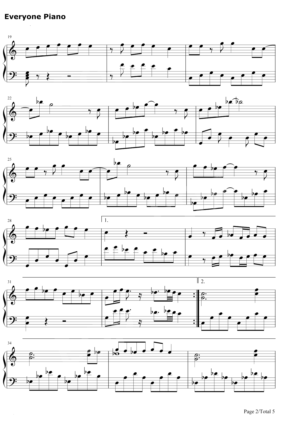 舞娘钢琴谱-蔡依林2