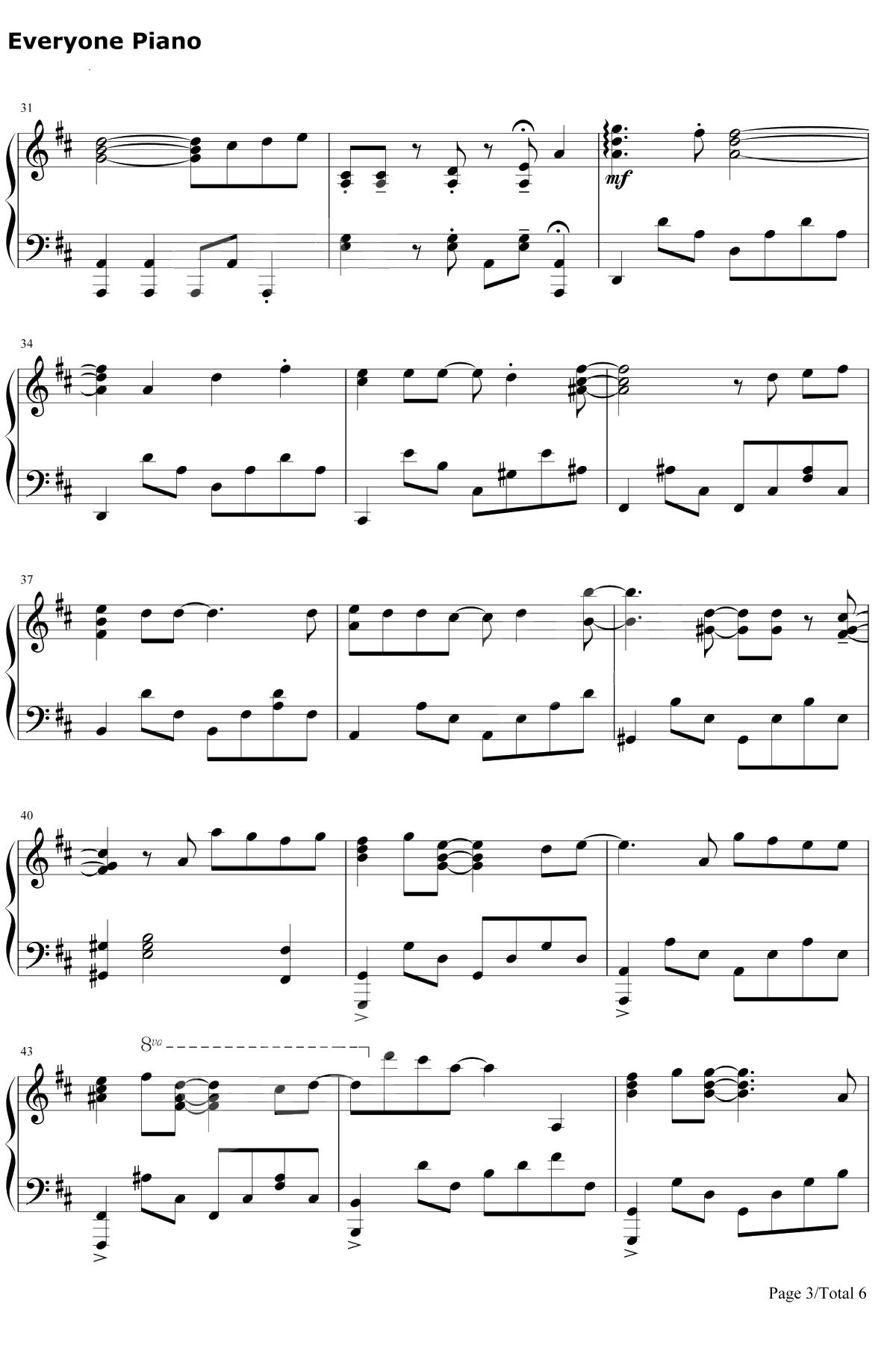 HAPPY PARTY TRAIN钢琴谱-Aqours3