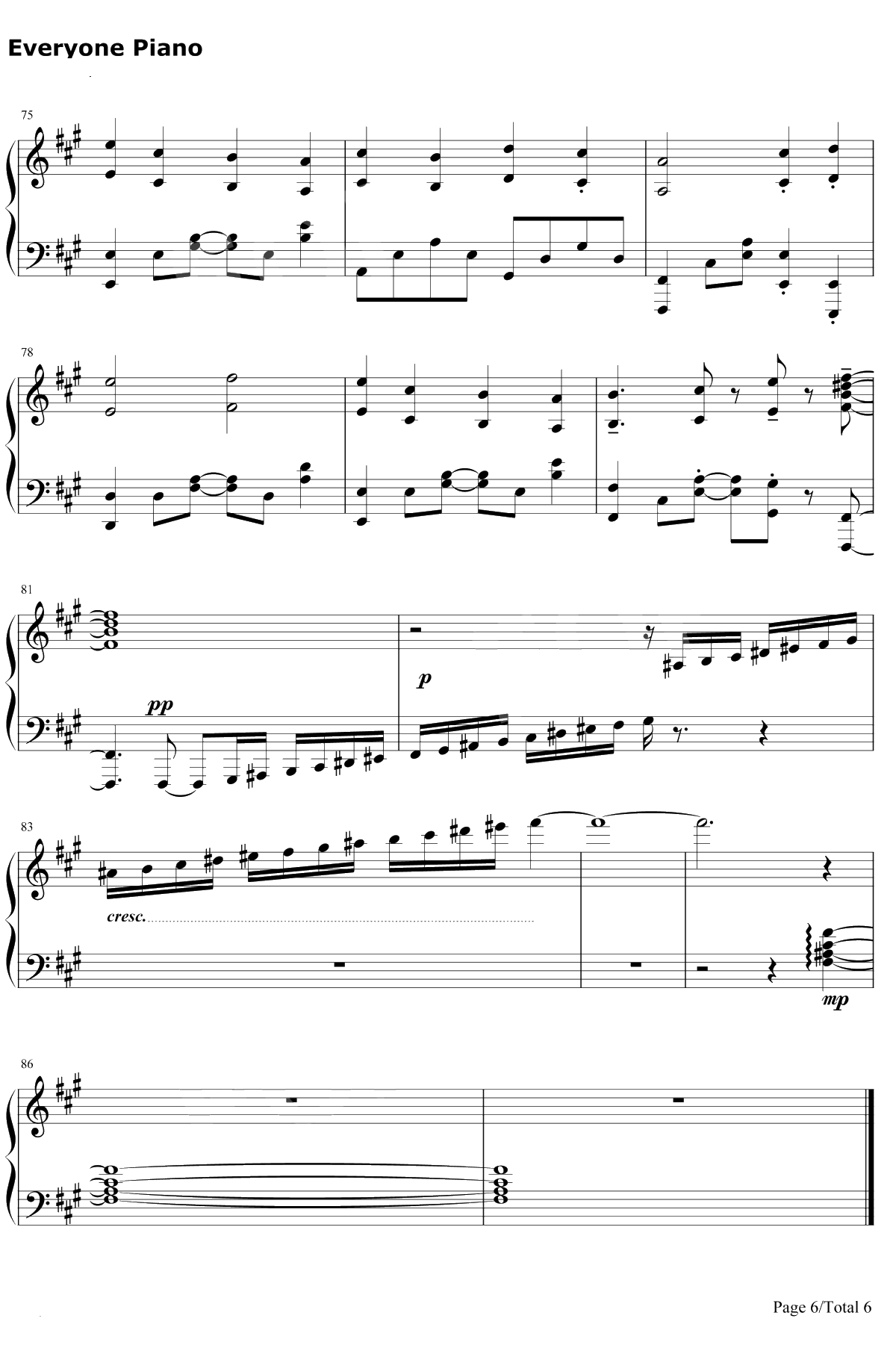 HAPPY PARTY TRAIN钢琴谱-Aqours6