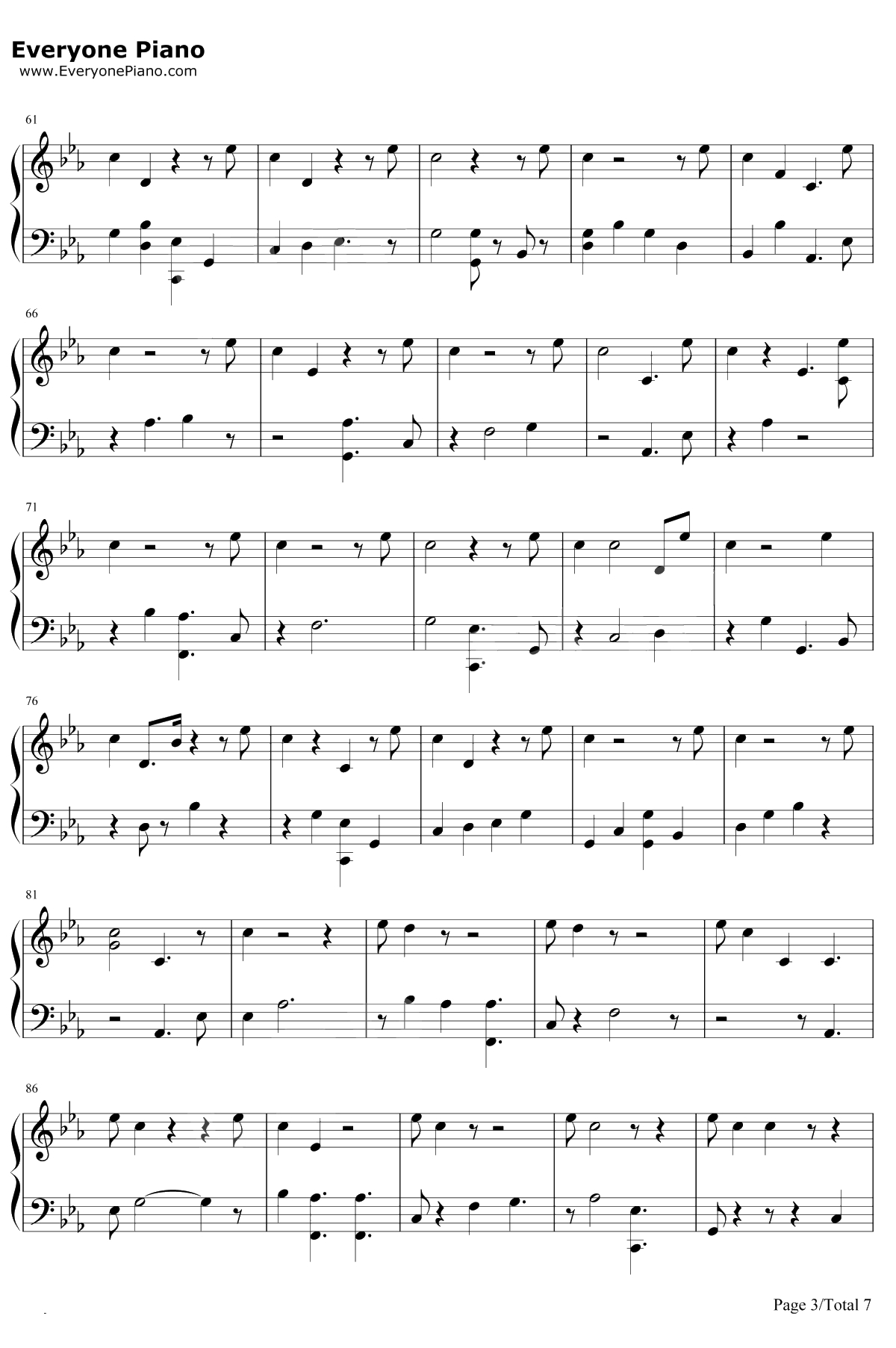 All The Stars钢琴谱-Kendrick Lamar / SZA3