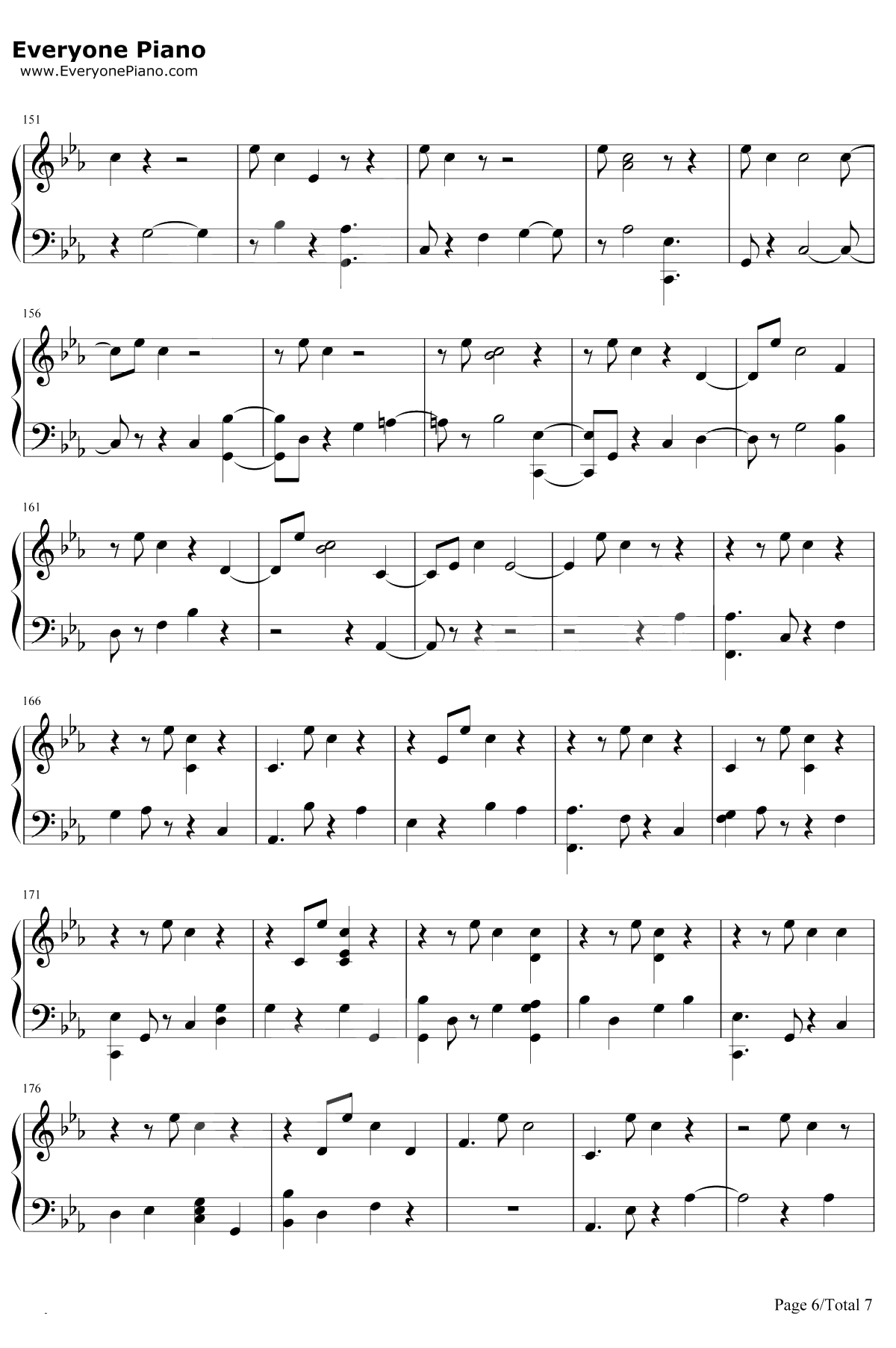 All The Stars钢琴谱-Kendrick Lamar / SZA6