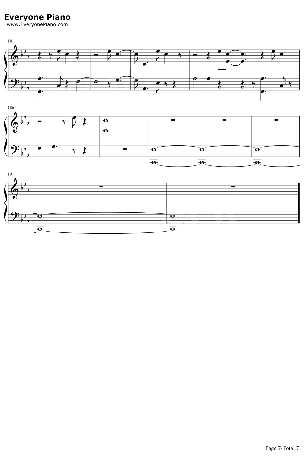 All The Stars钢琴谱-Kendrick Lamar / SZA7