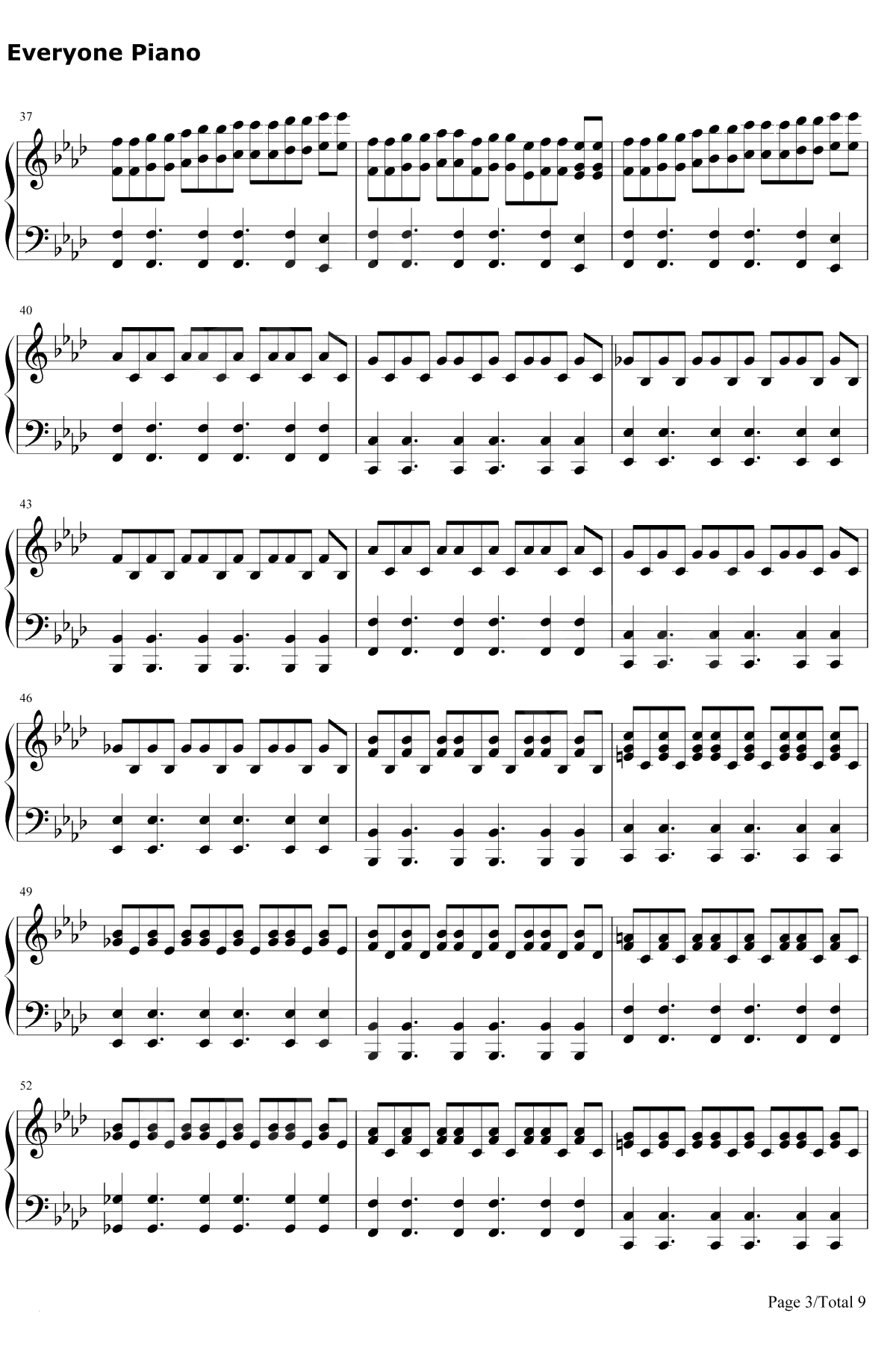 Action Reaction钢琴谱-Rupert Gregson-Williams3