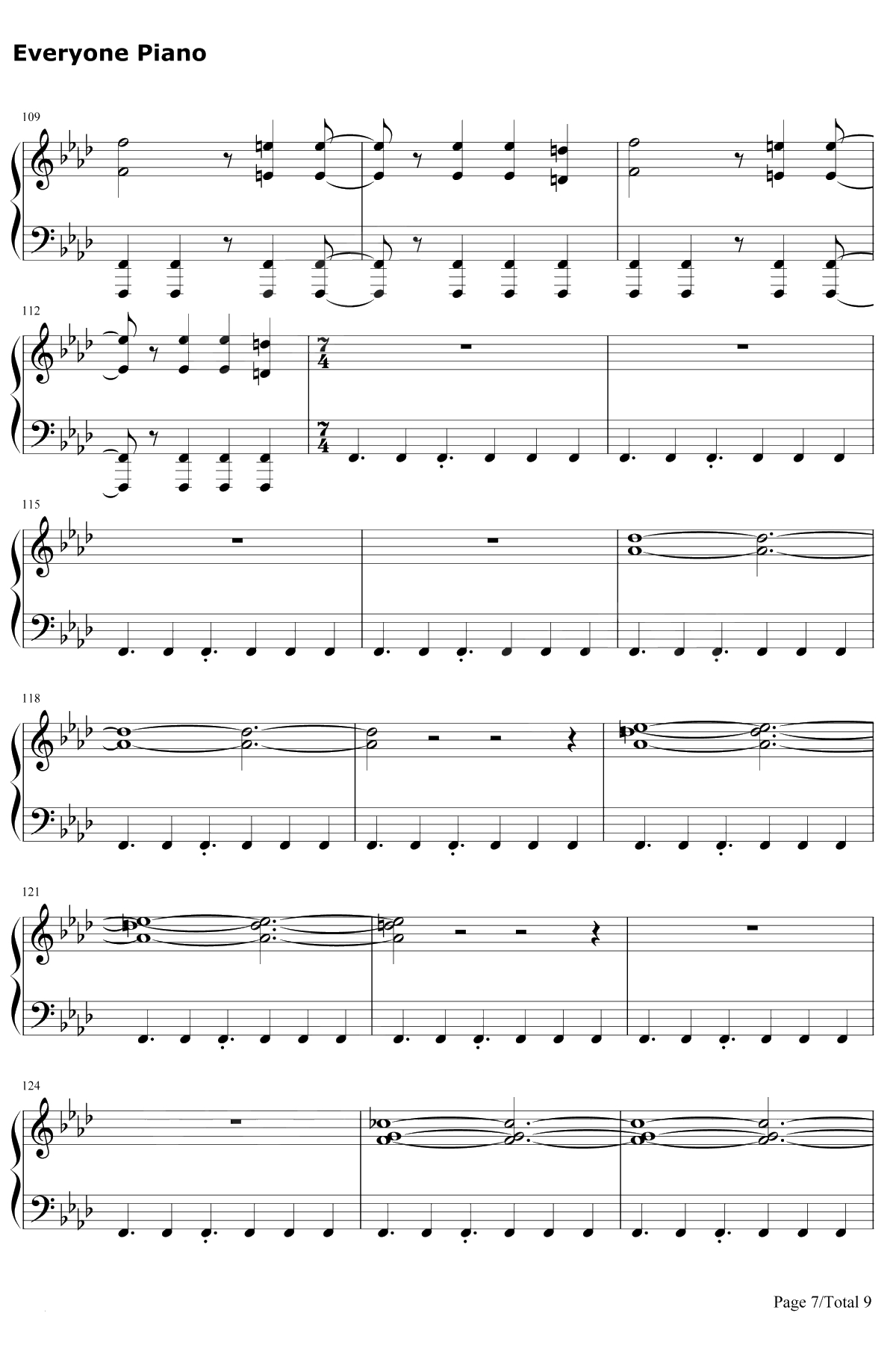 Action Reaction钢琴谱-Rupert Gregson-Williams7