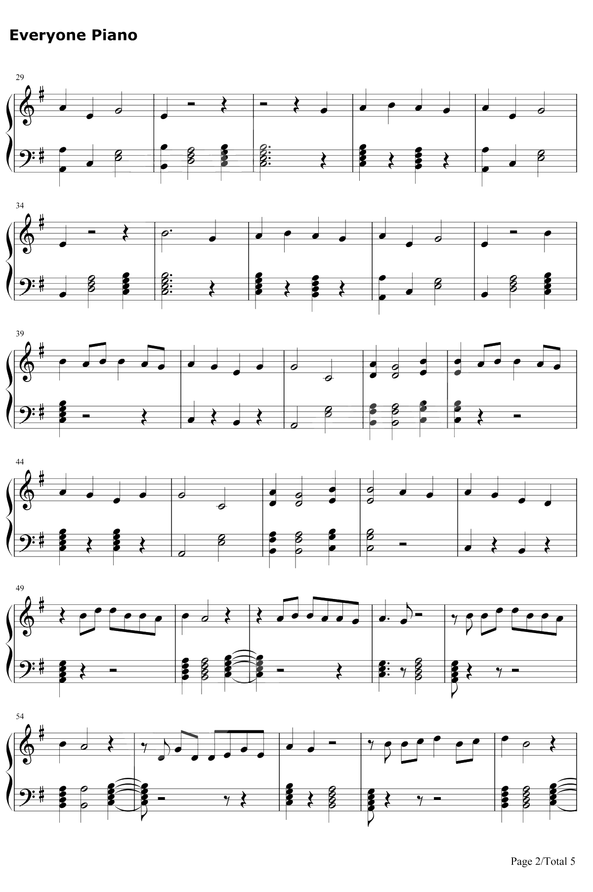 Where Were You in the Morning钢琴谱-Shawn Mendes2