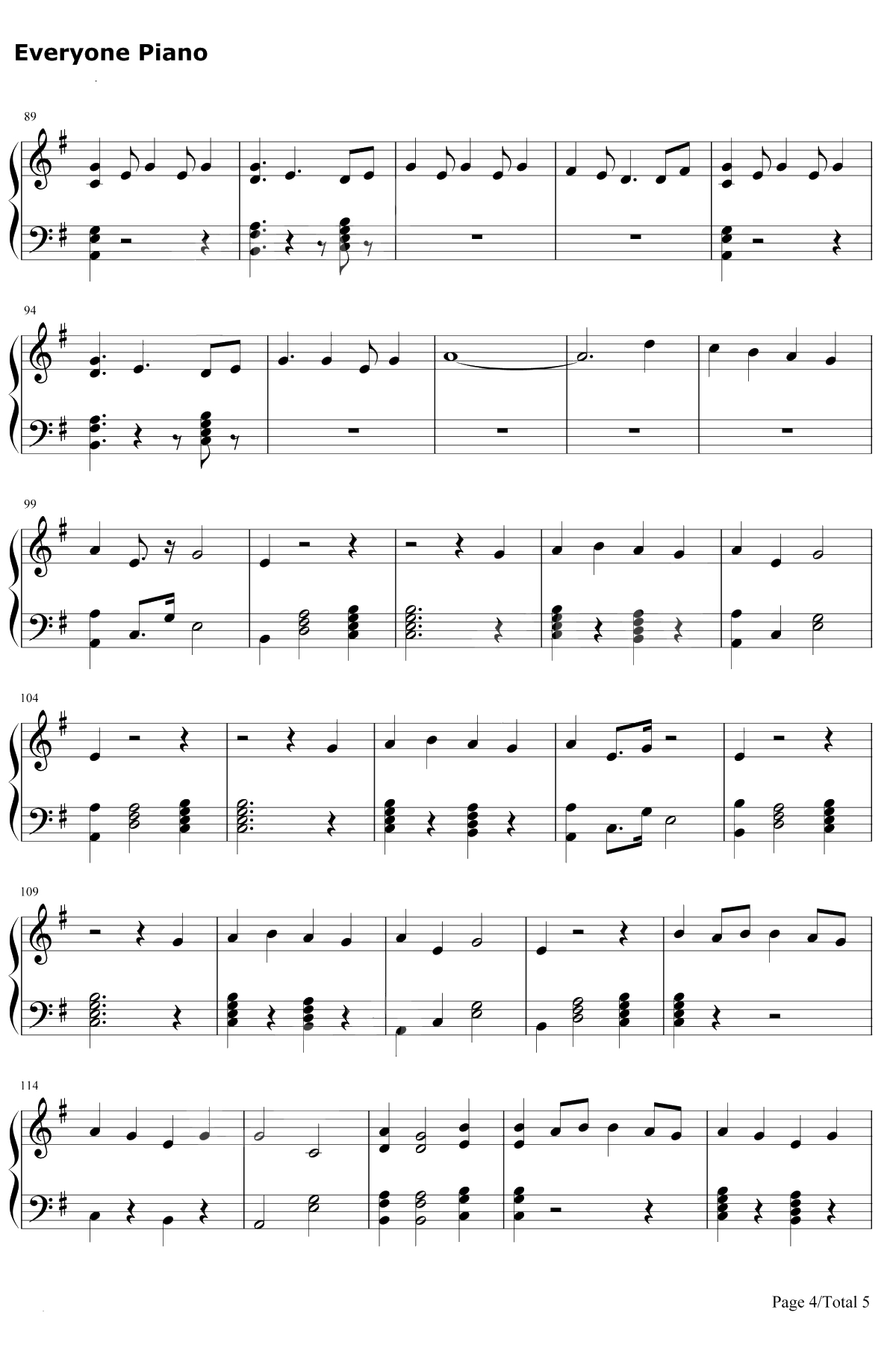 Where Were You in the Morning钢琴谱-Shawn Mendes4