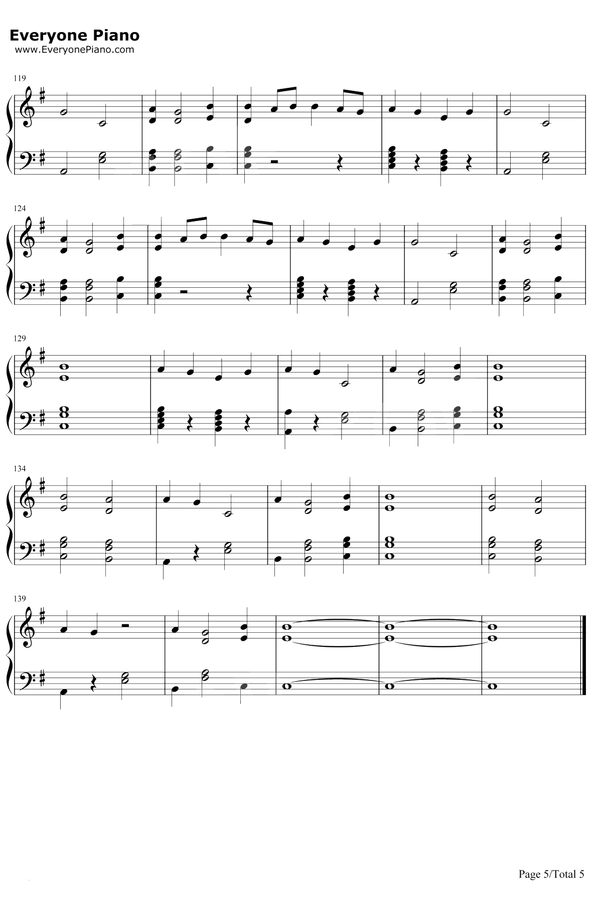 Where Were You in the Morning钢琴谱-Shawn Mendes5