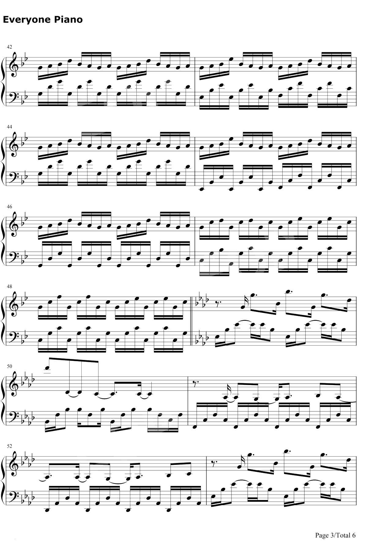 Speak to Me钢琴谱-Amy Lee3