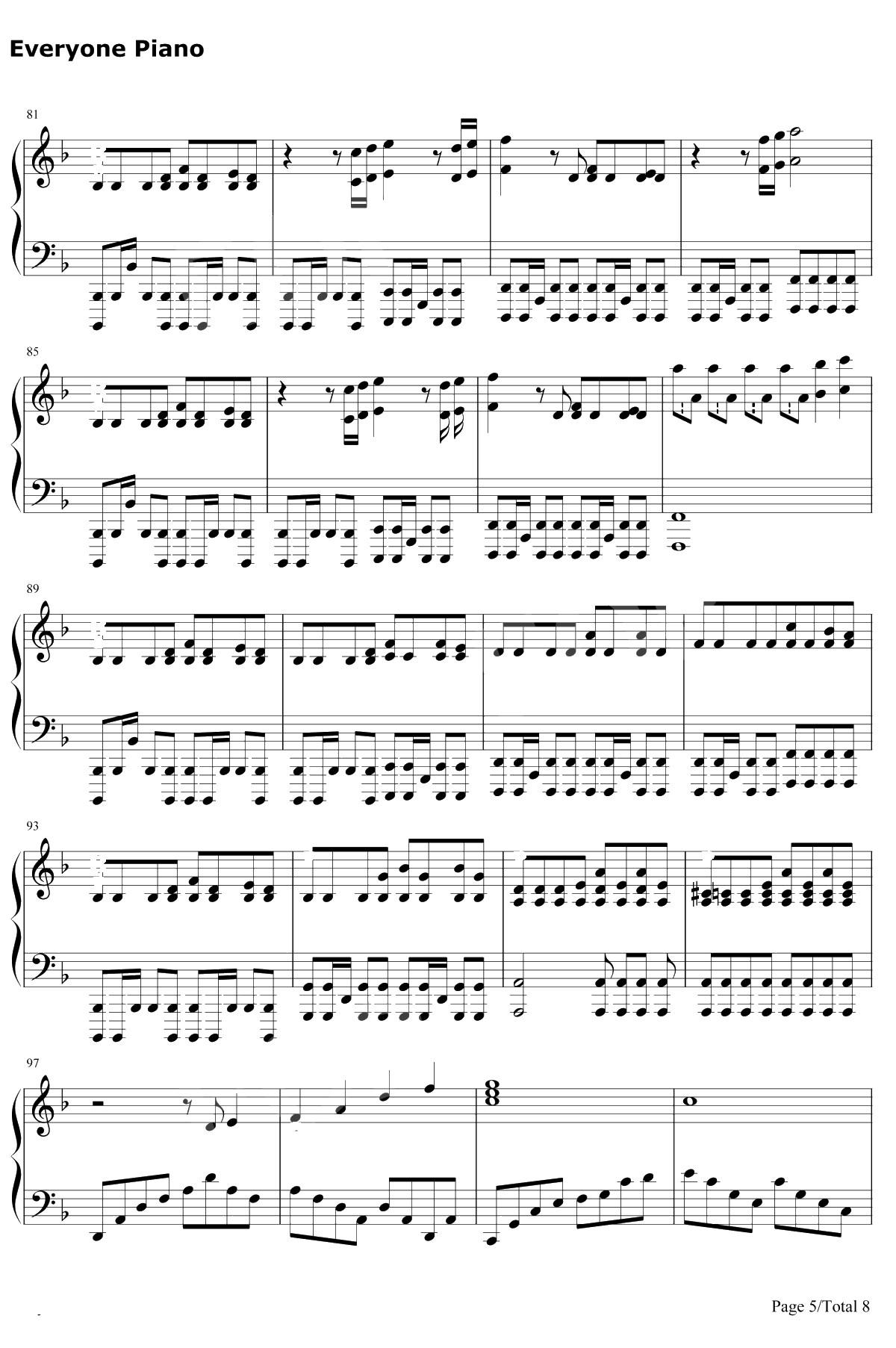 Victory钢琴谱-Two Steps From Hell-完整版5