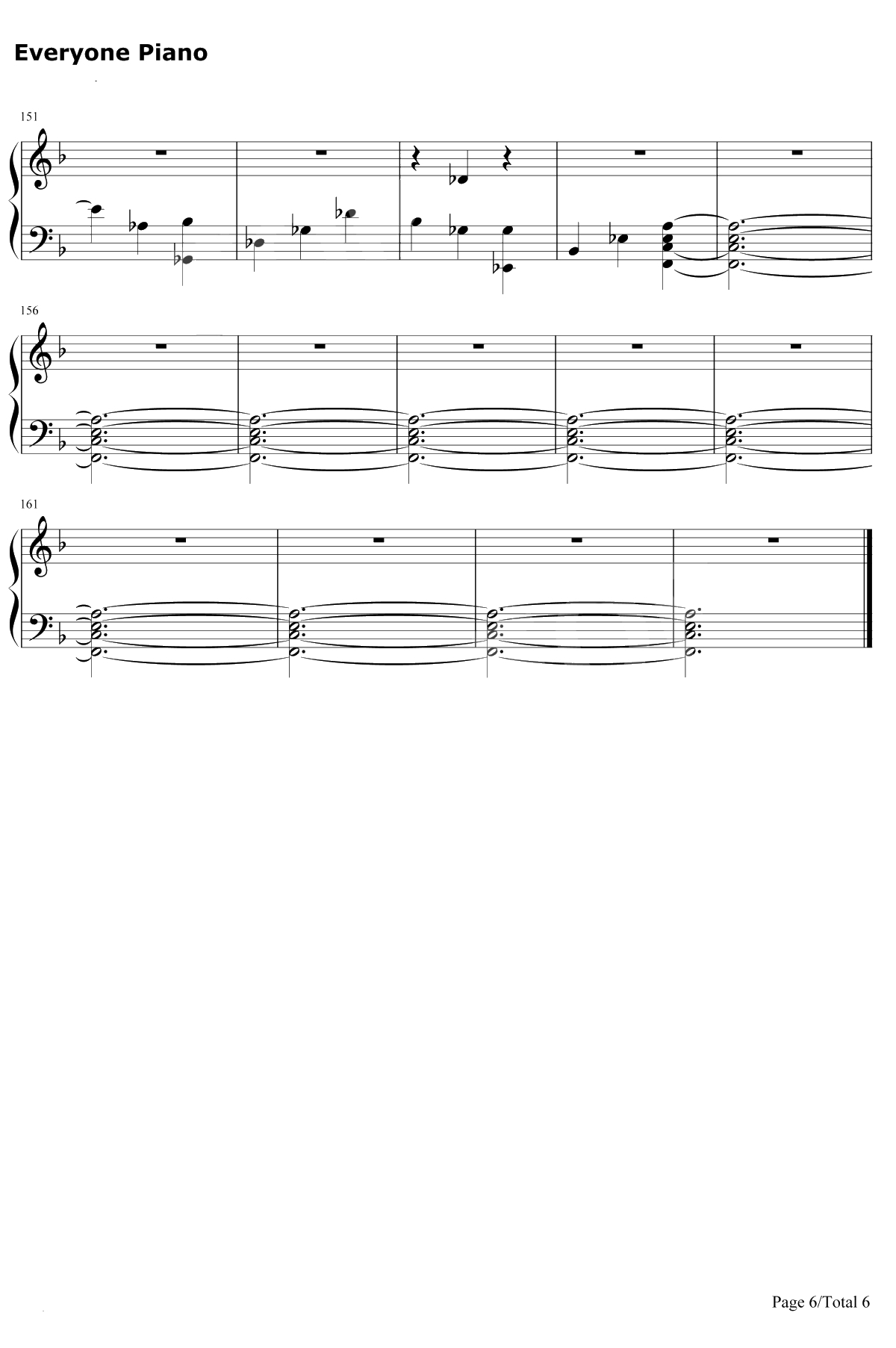 Fall In Line钢琴谱-Christina Aguilera / Demi Lovato6