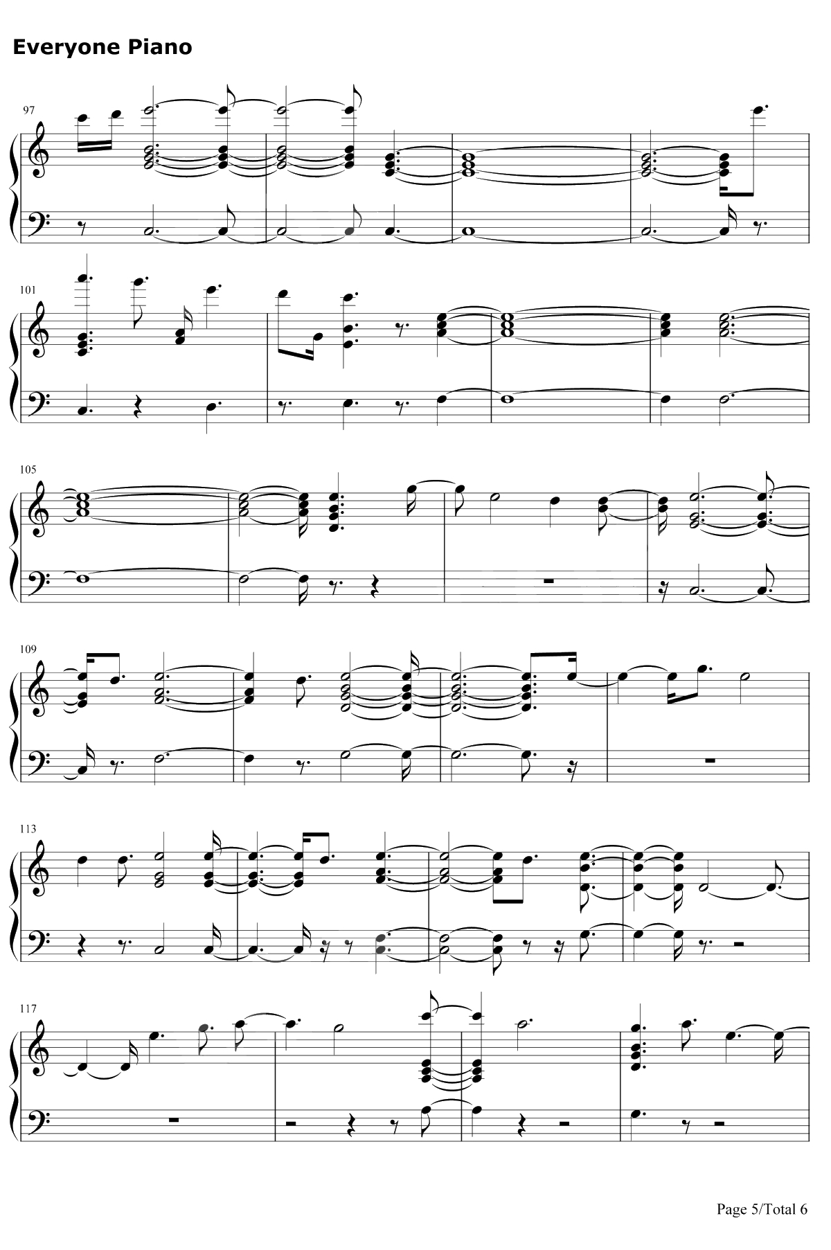 Consequences–Camila Cabello钢琴谱-Camila Cabello5