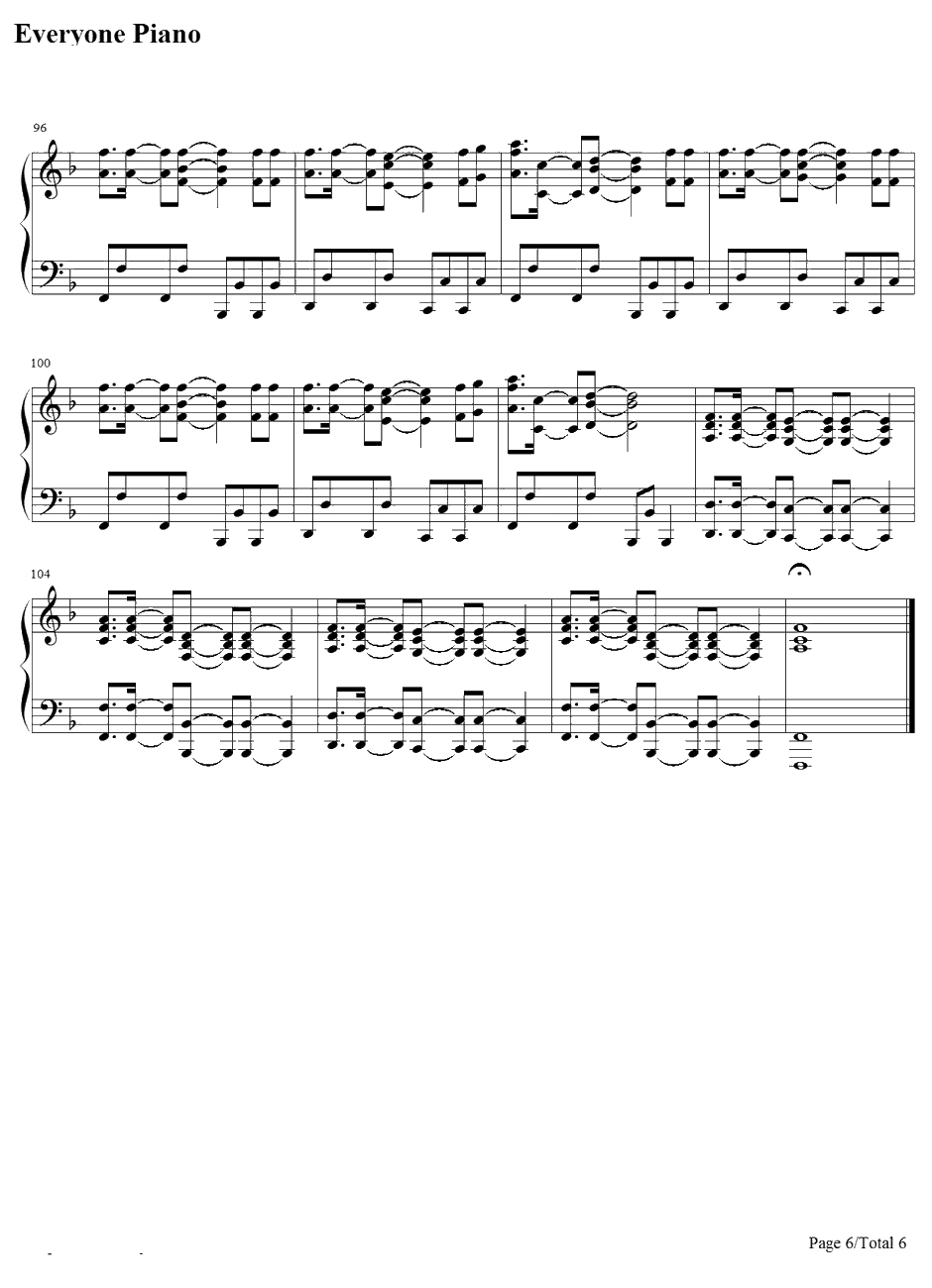 Dynamite钢琴谱-TaioCruz6