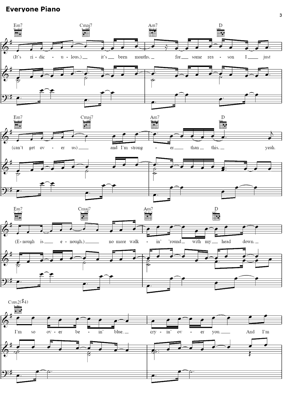 So Sick钢琴谱-Ne-Yo3