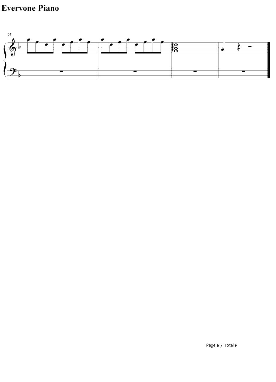 Burn It Down钢琴谱--LinkinPark6