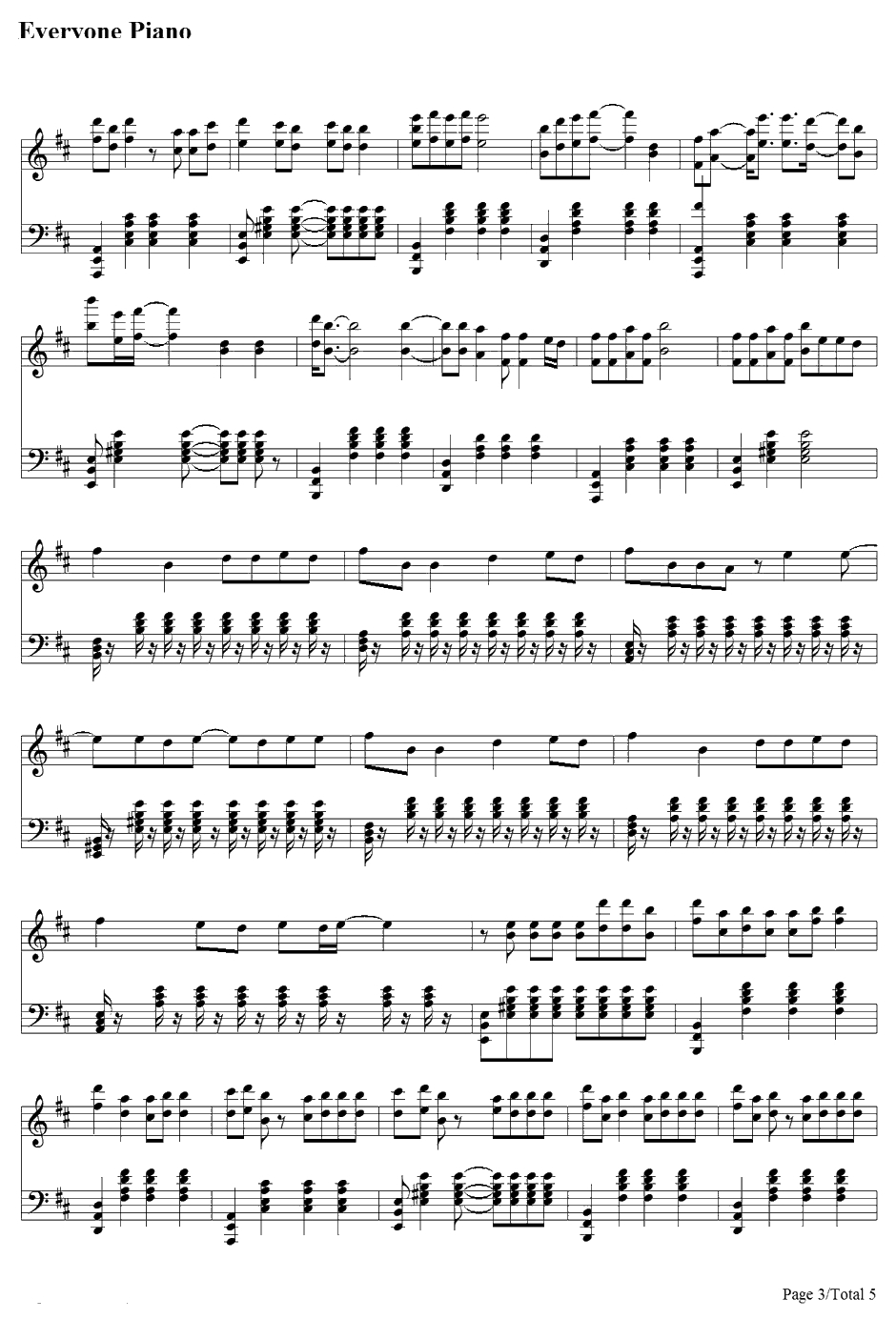 Sweet Little Something钢琴谱-JasonAldean3