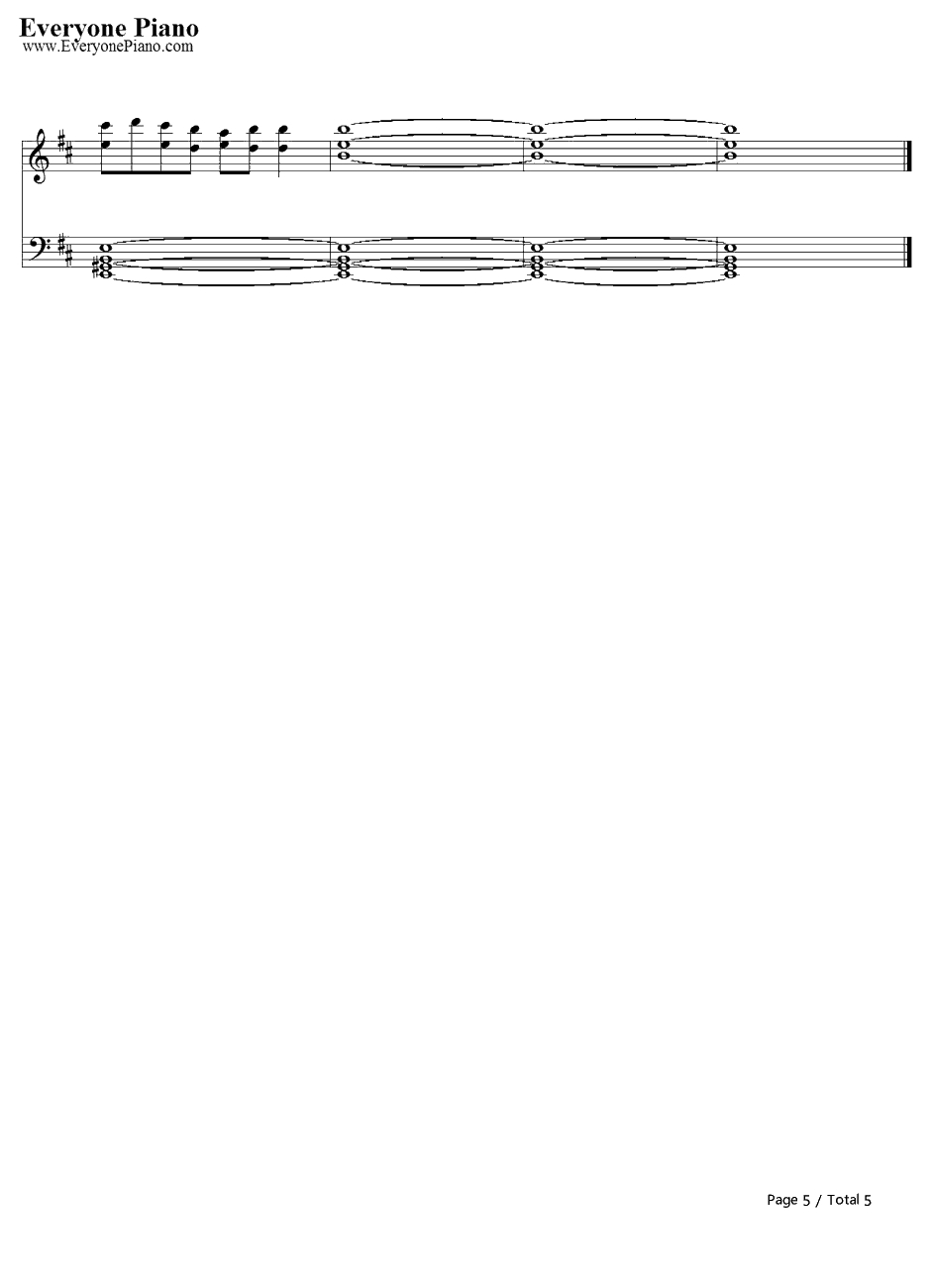 Sweet Little Something钢琴谱-JasonAldean5