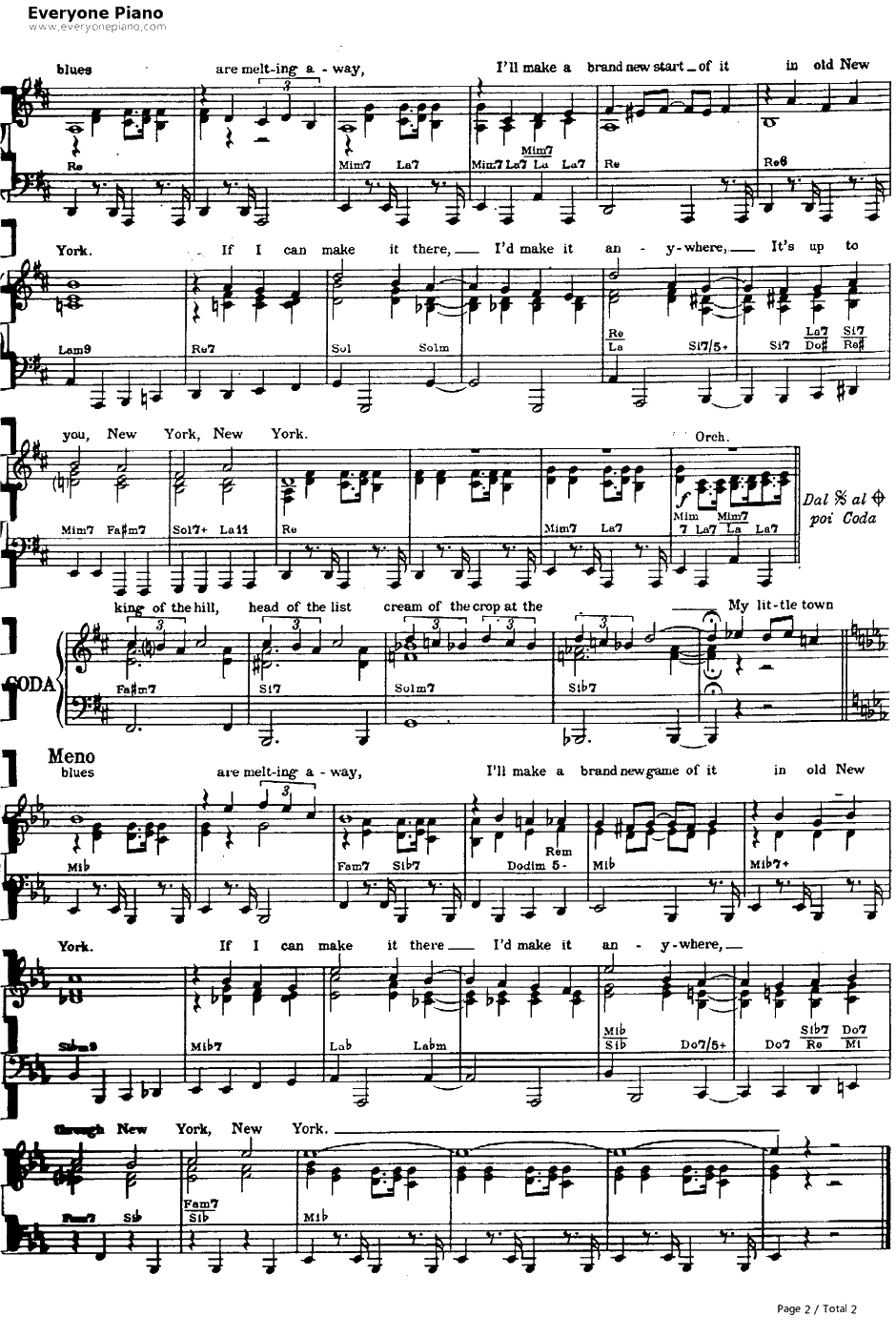 New York New York钢琴谱-丽莎·明妮莉FrankSinatra（法兰克·辛纳屈）-纽约纽约-纽约纽约主题曲-FrankSinatra2